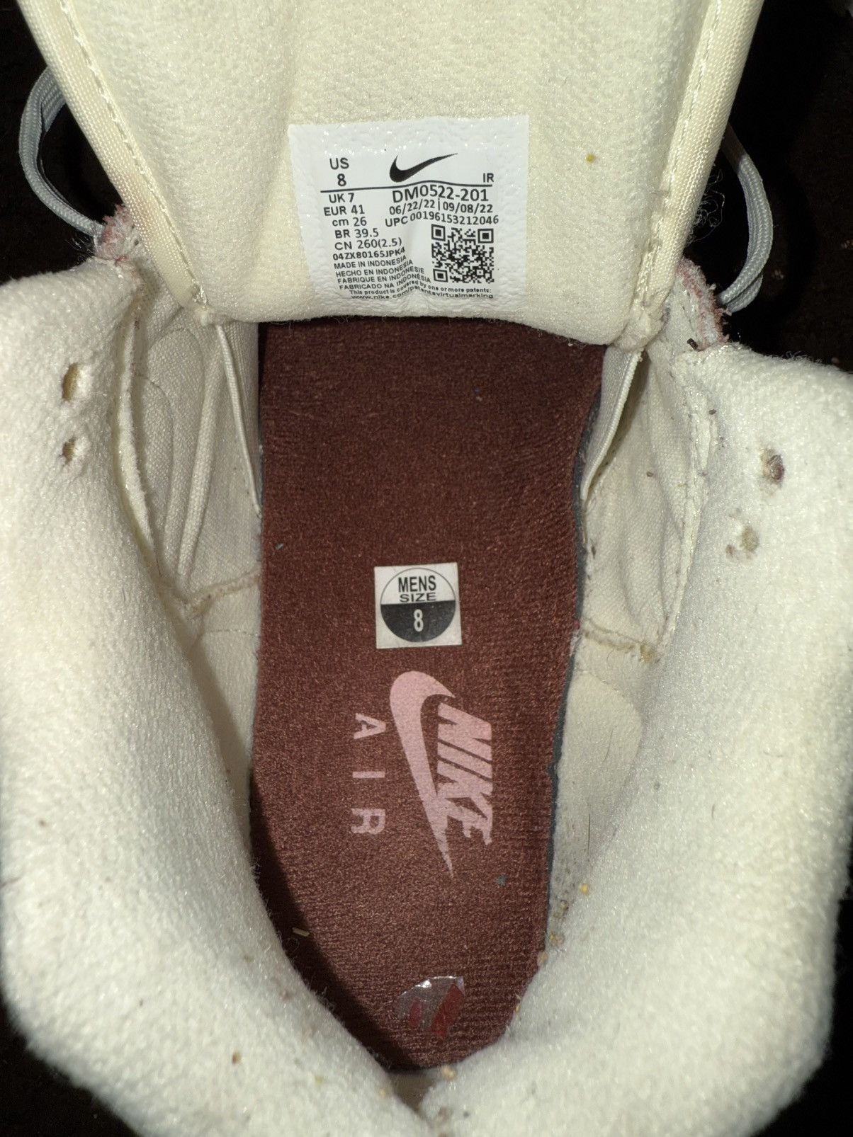 Nike Nike Air Trainer 1 “Valentine’s Day” Shaggy Suede, EXC 8mens Size US 8 / EU 41 - 14 Thumbnail