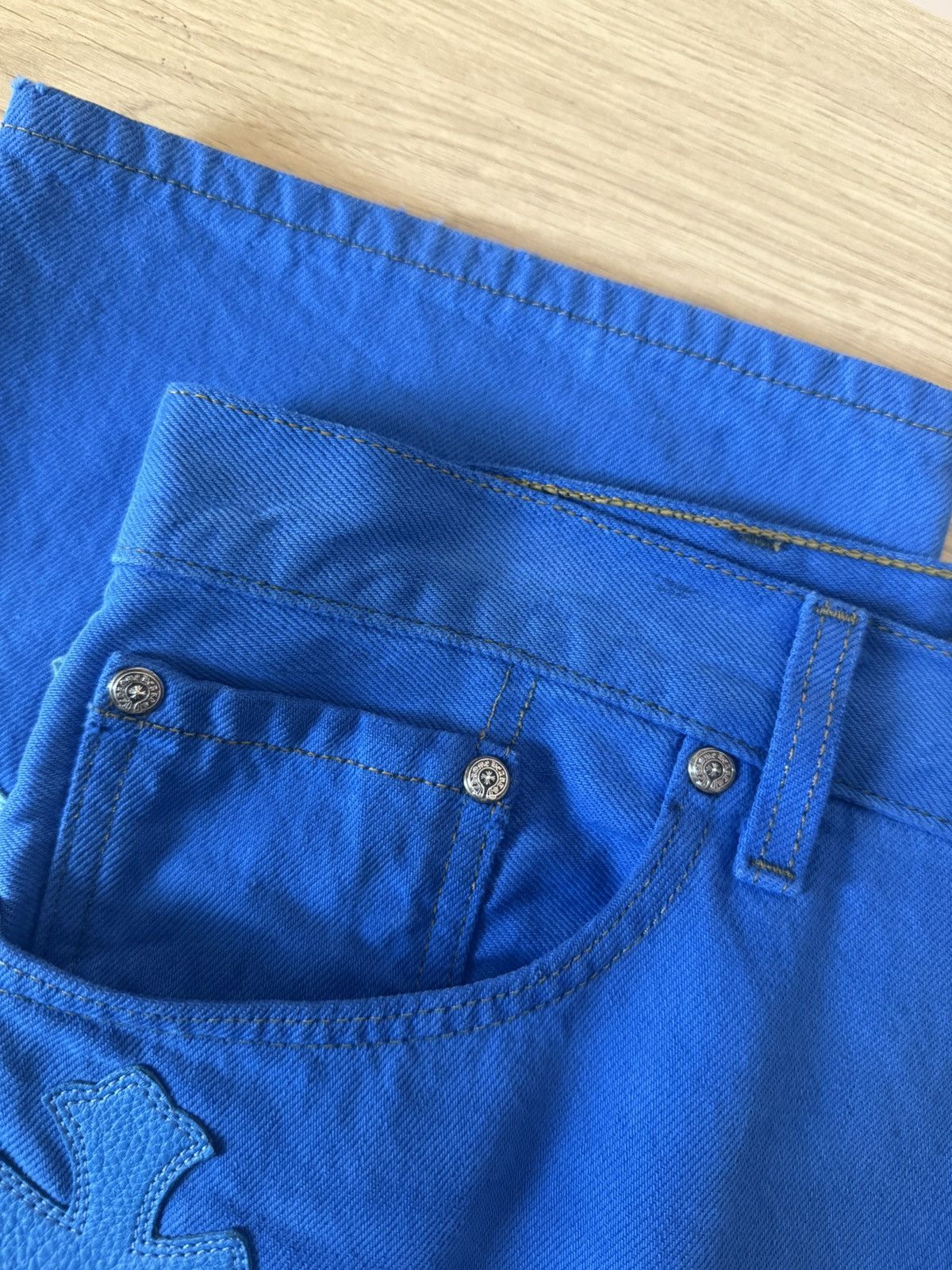 Chrome Hearts Chrome Hearts Blue Cross Patch Levis Size US 36 / EU 52 - 10 Thumbnail