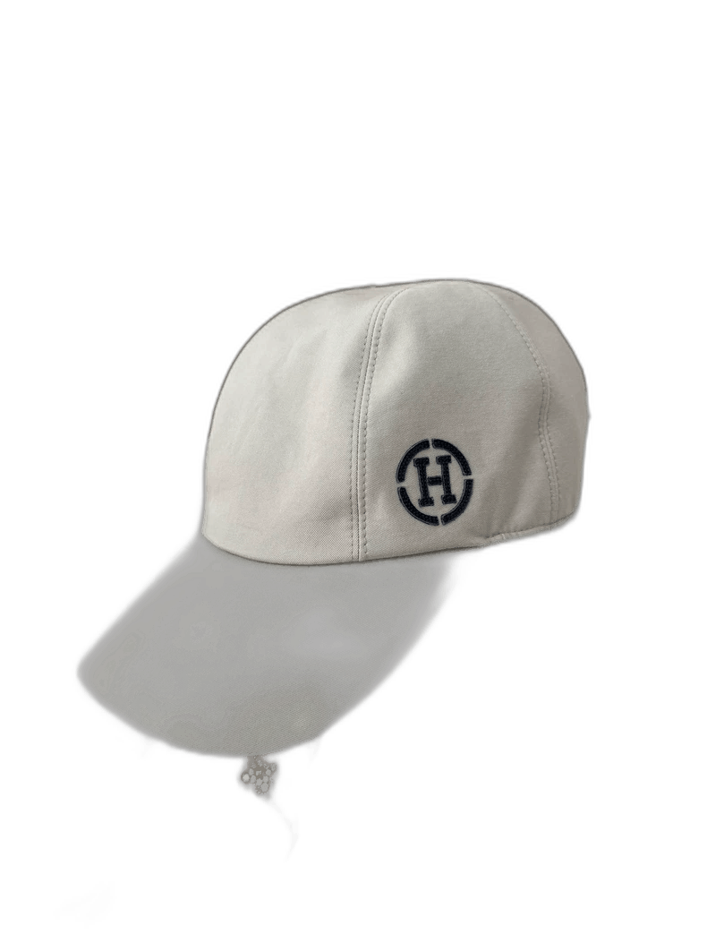 Hermes Hermes H Logo Baseball Cap in Gray Size ONE SIZE - 1 Thumbnail