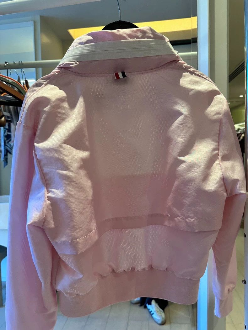 Thom Browne Thom Browne Pink hoodie casual jacket Size S / US 4 / IT 40 - 8 Thumbnail
