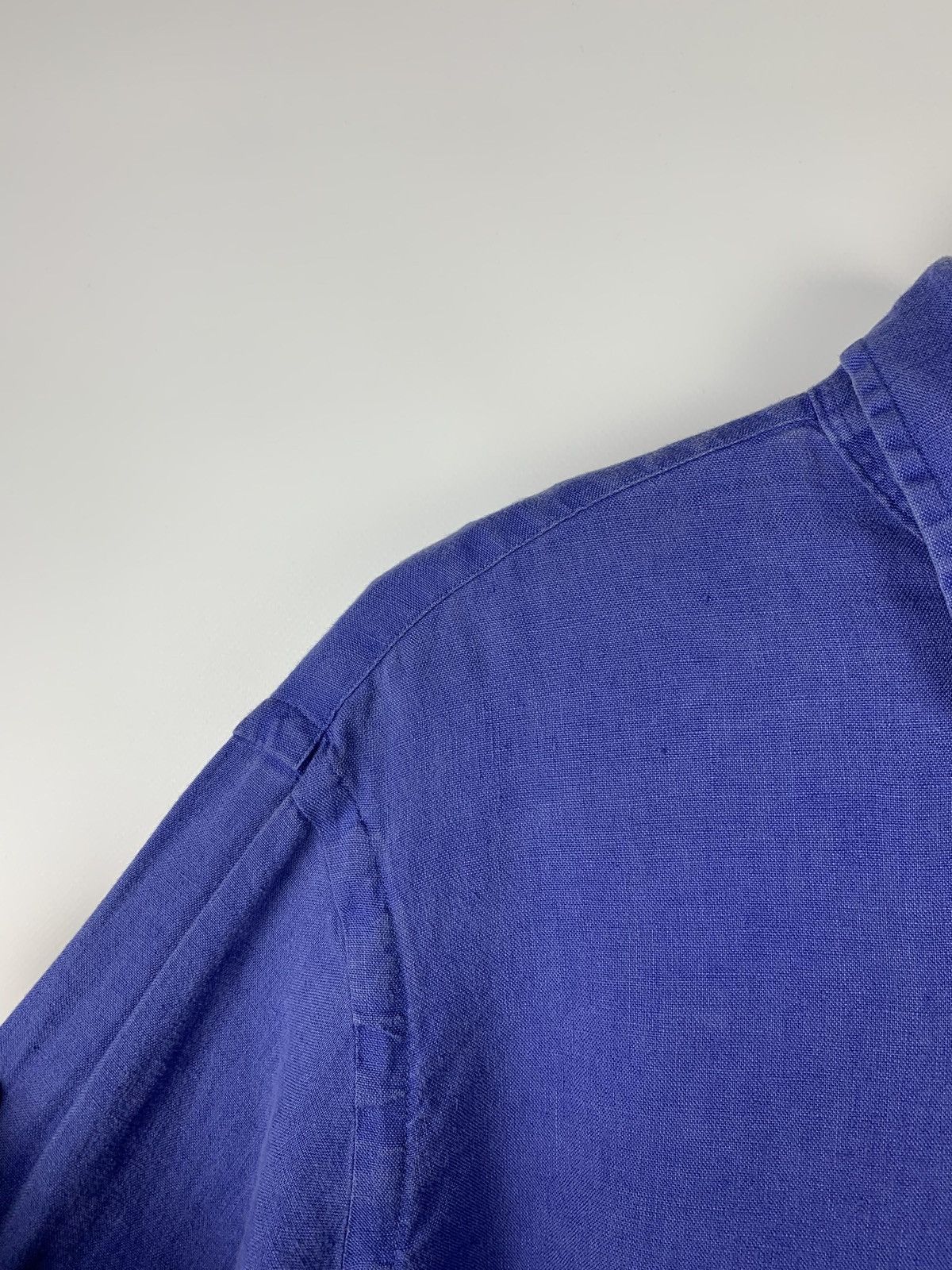 Polo Ralph Lauren Polo Ralph Lauren Linen Shirt Buttons Ups Men’s Size L Blue Size US L / EU 52-54 / 3 - 6 Thumbnail