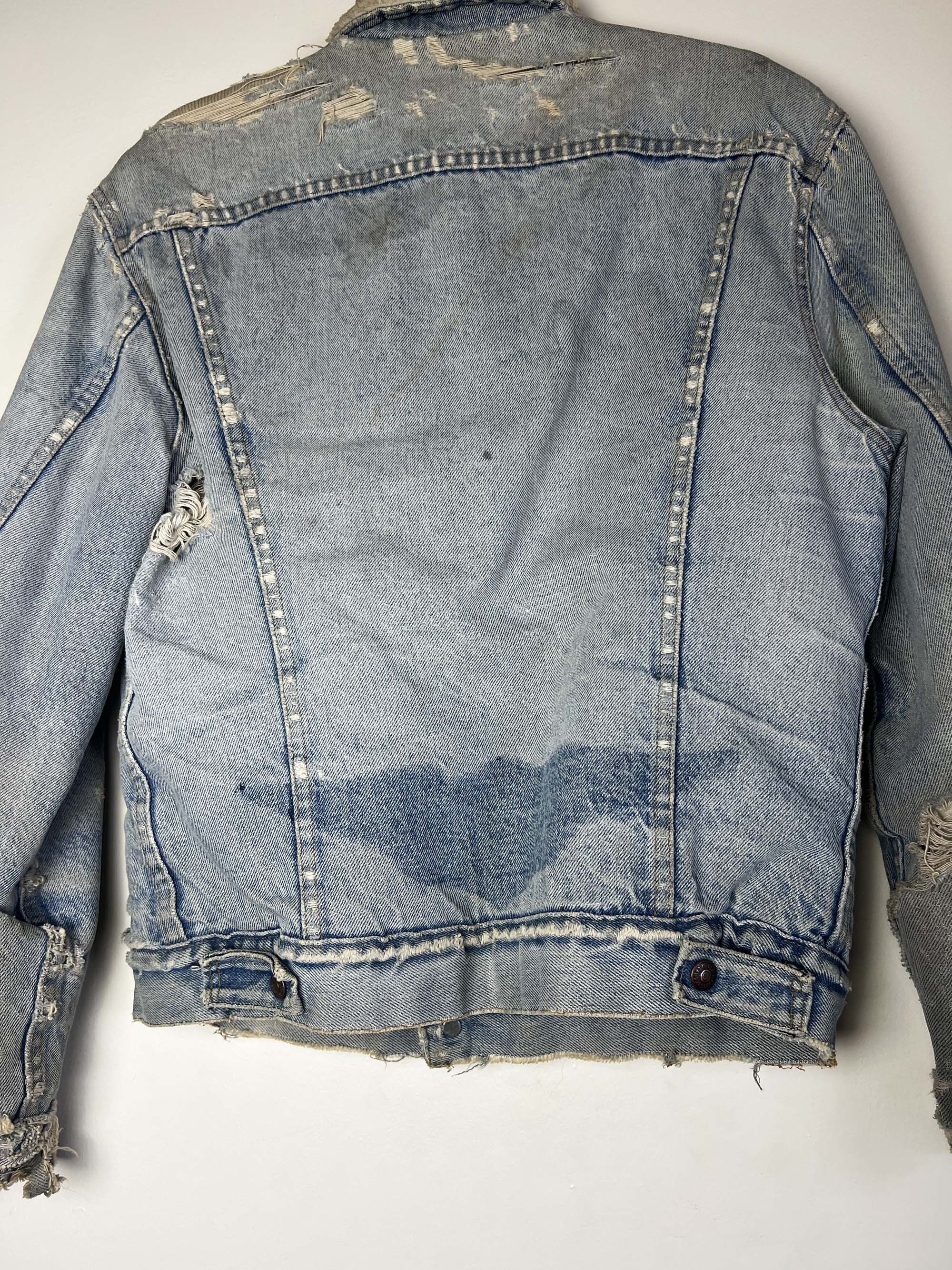 Levi's Vintage Clothing Vintage 1970's Levi's Denim Jacket with Sherpa Lining Size US M / EU 48-50 / 2 - 12 Thumbnail