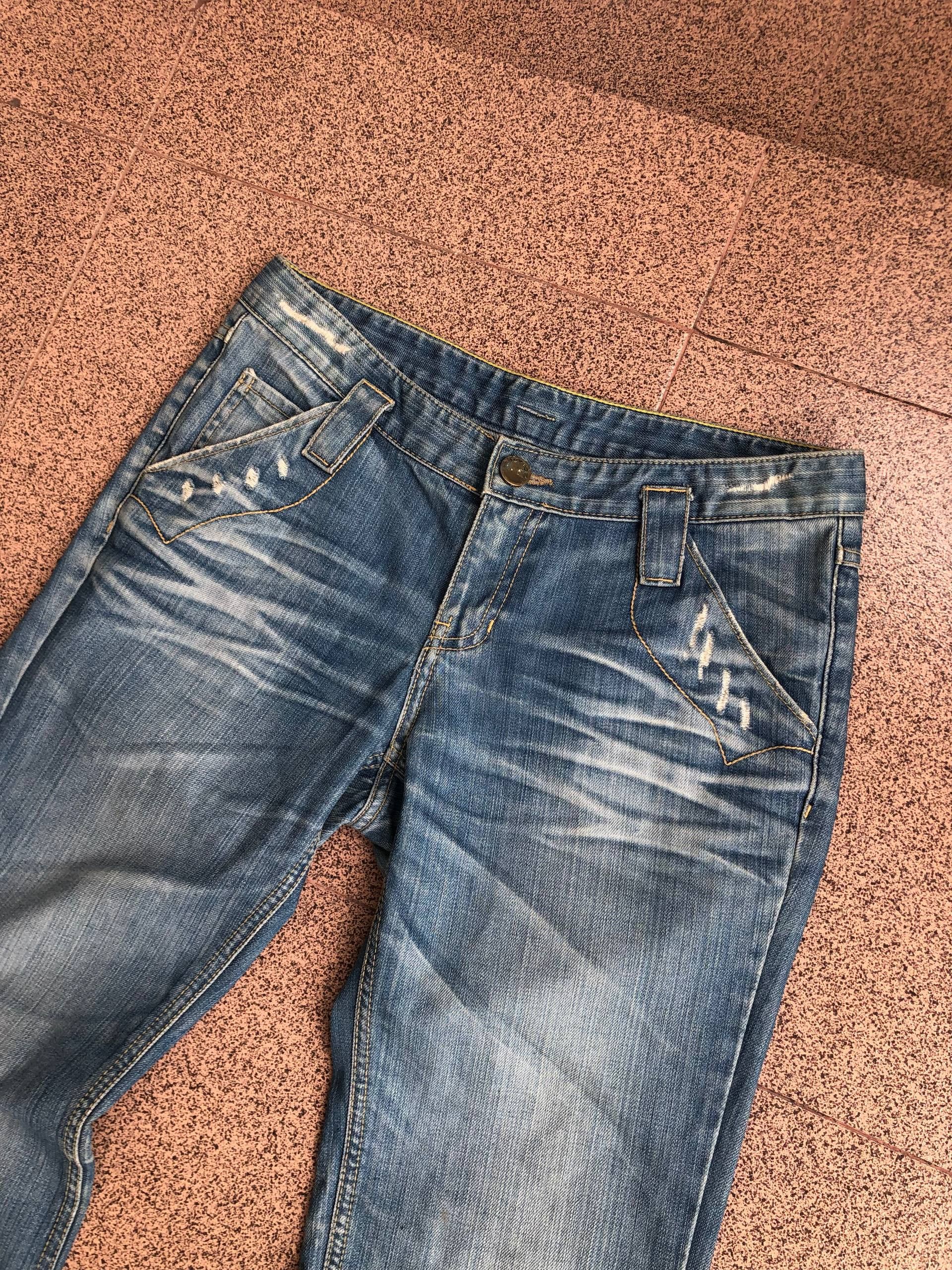 If Six Was Nine 2000s Flared Bootcut Jeans Vkei Style Y2k Japanese Size US 30 / EU 46 - 9 Thumbnail
