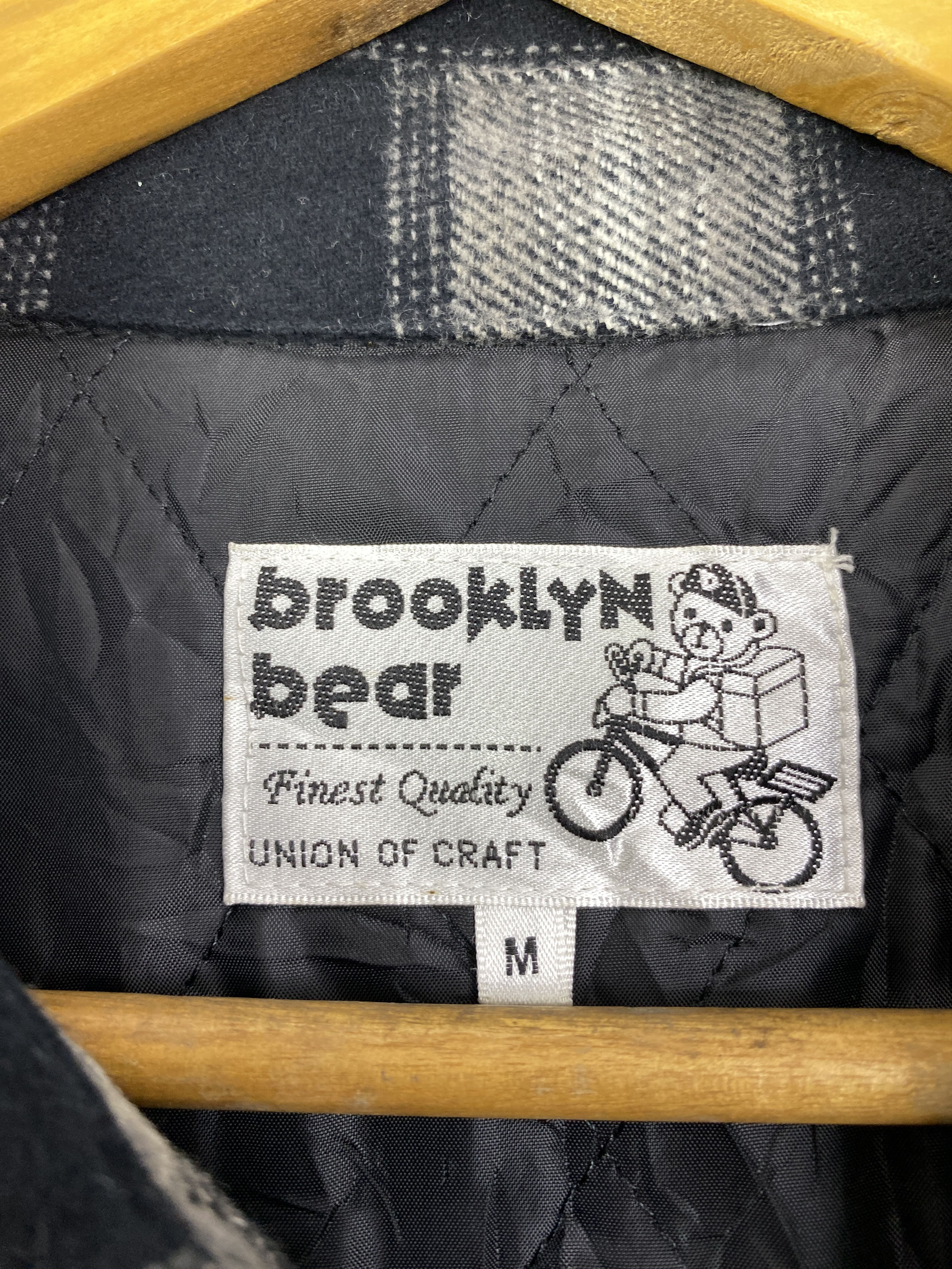 Brooklyn Clothing Vintage Brooklyn Bear Plaid Flannel Shirt Jacket JA0201 Size US M / EU 48-50 / 2 - 5 Thumbnail