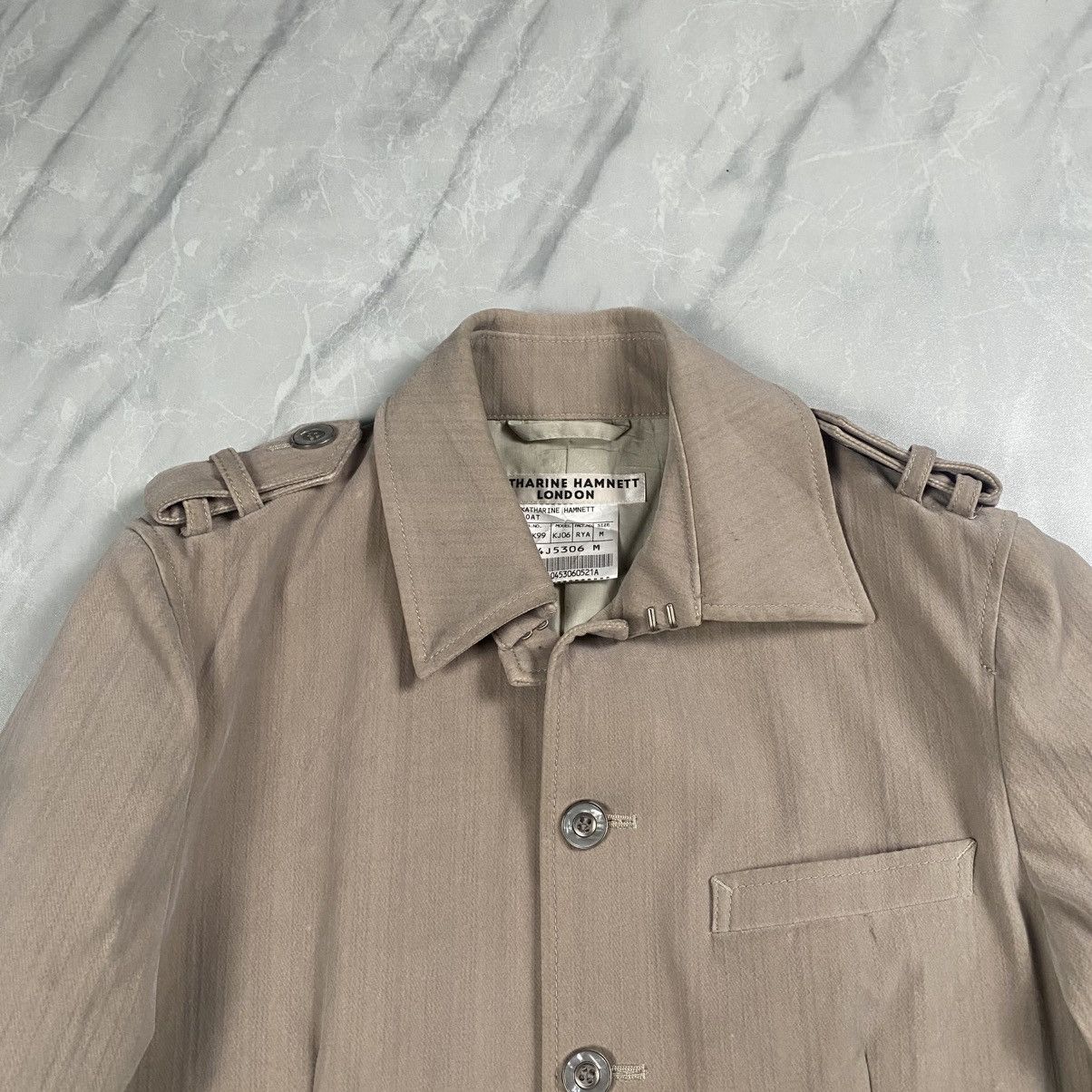Katharine Hamnett London Grail KJ06 Coat Size M / US 6-8 / IT 42-44 - 6 Thumbnail