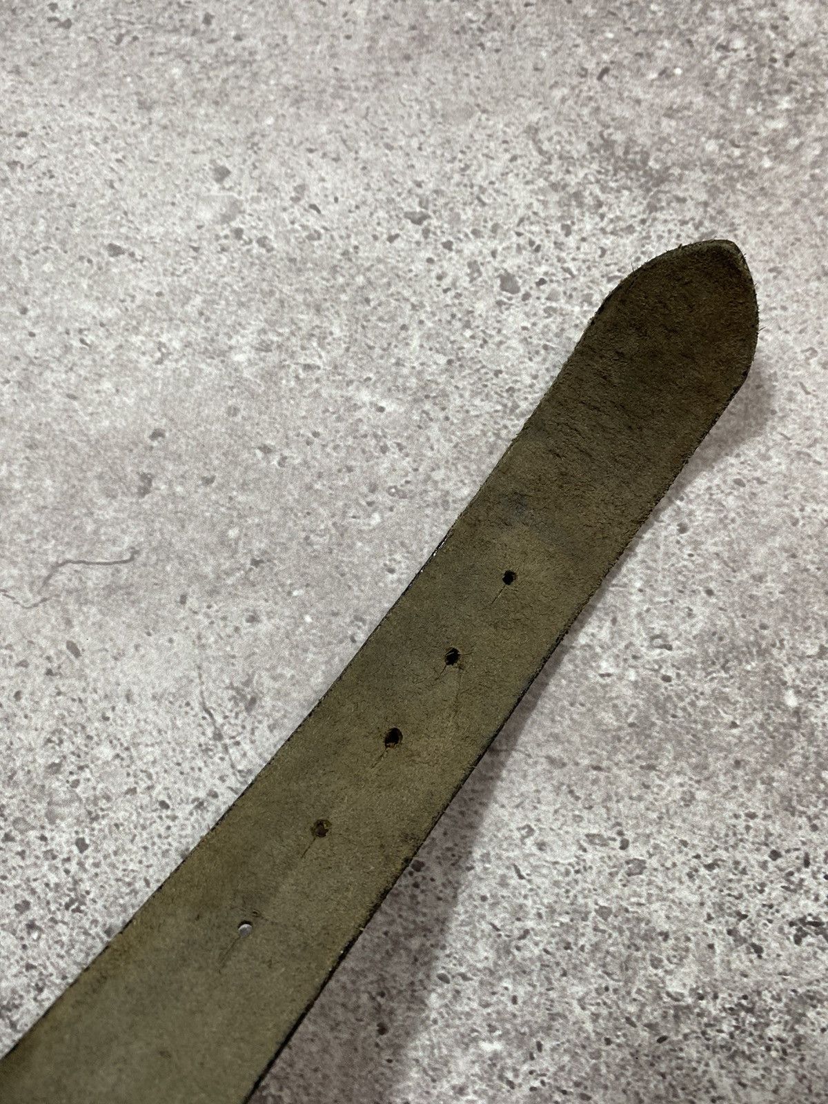 Chevignon × Vintage Vintage CHAVIGNON USA leather belt Size 32 - 7 Thumbnail