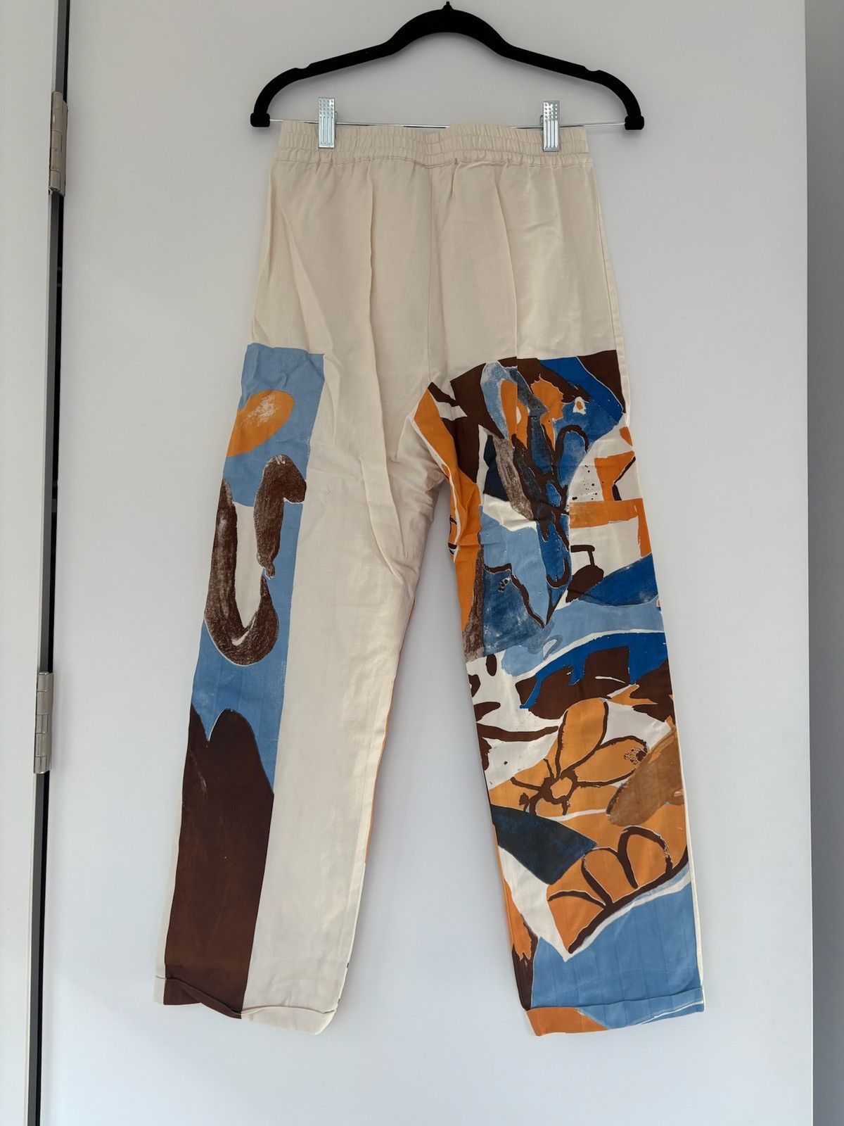 Bethany Williams Bethany Williams White Print trousers Size US 30 / EU 46 - 4 Thumbnail