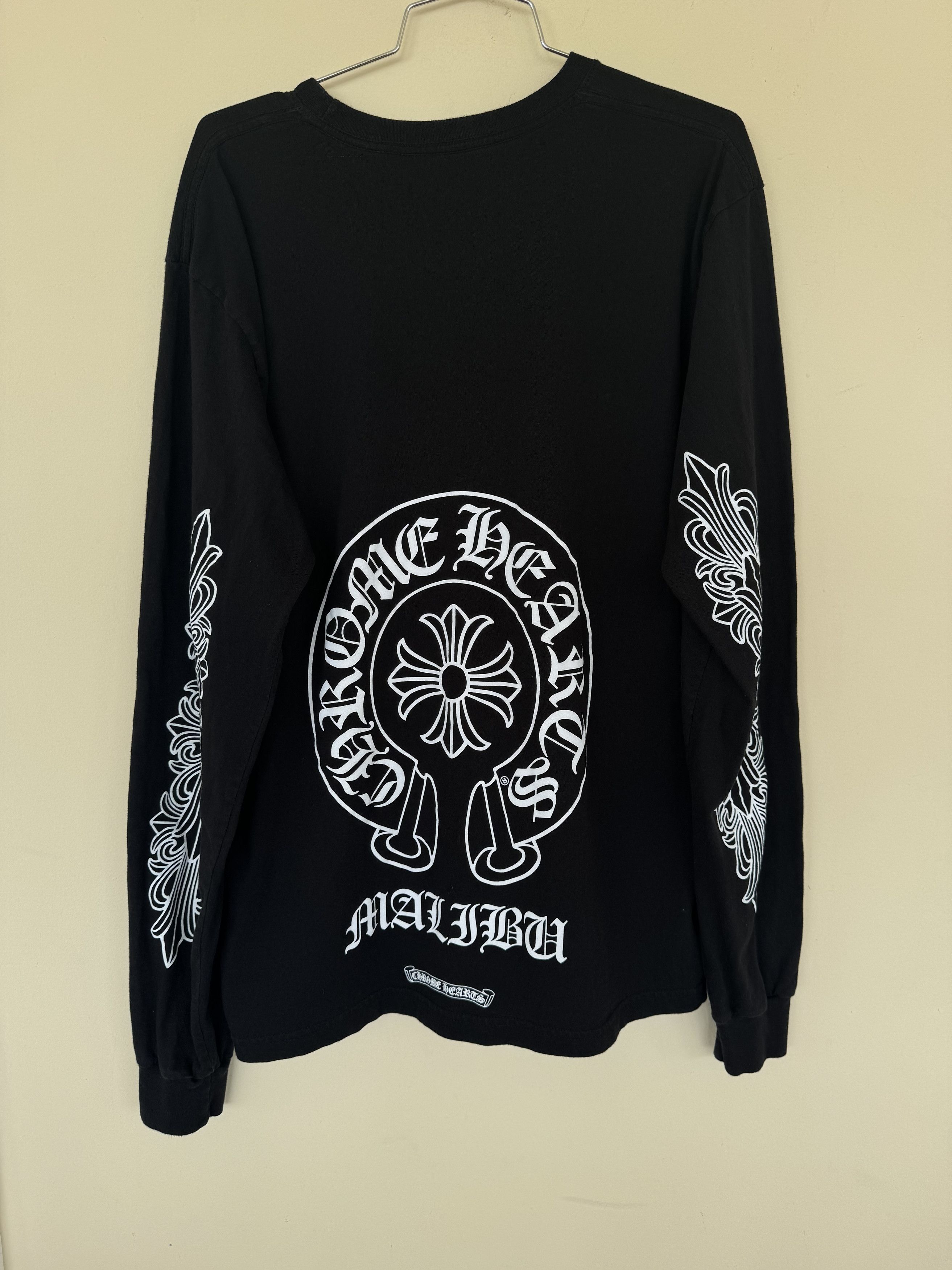 Chrome Hearts Vintage CH Malibu Exclusive L/S Tee Size US XL / EU 56 / 4 - 1 Thumbnail