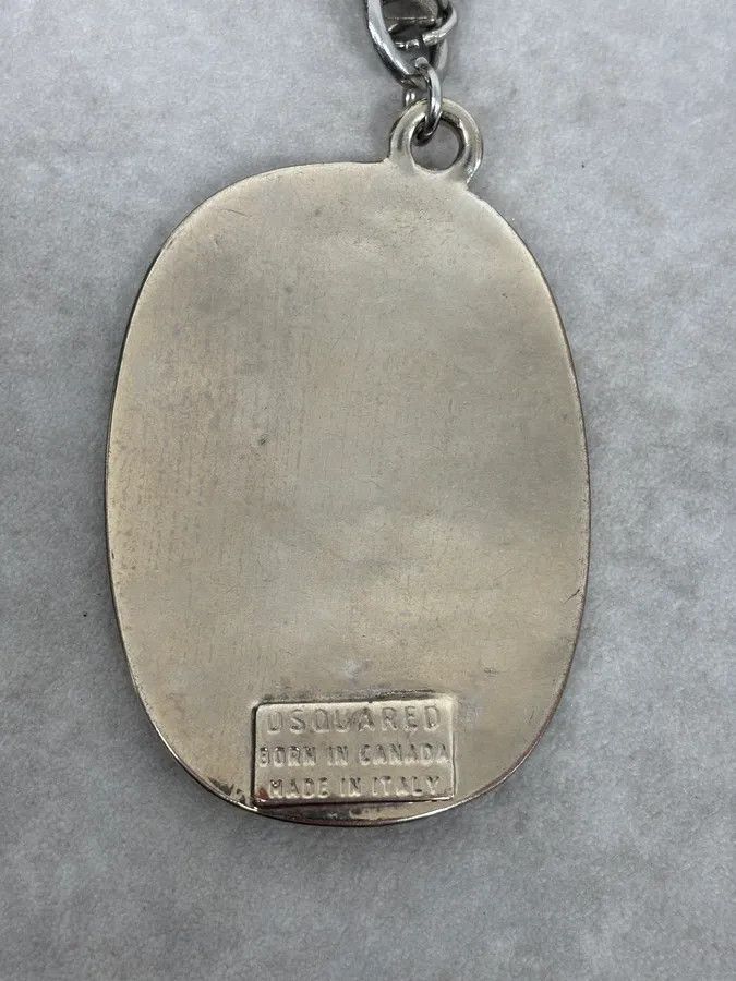 Dsquared2 2000s Dsquared2 Red & Grey Propaganda Charm Logo Keychain Size ONE SIZE - 5 Thumbnail