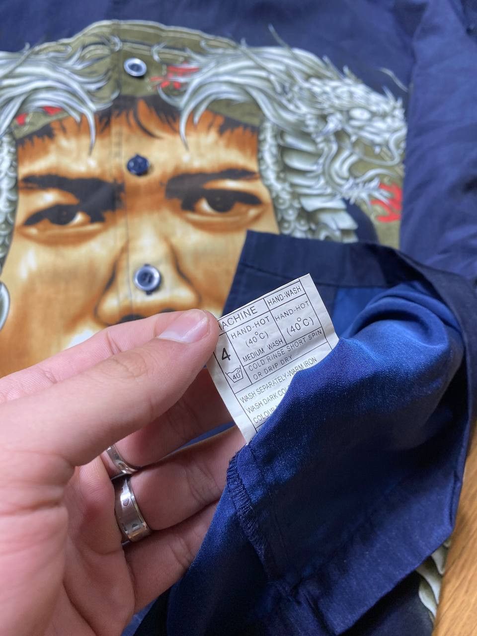 Affliction × Japanese Brand Y2K Affliction Style All Over Print T Shirt Tee Tapout Japan Size US M / EU 48-50 / 2 - 7 Thumbnail