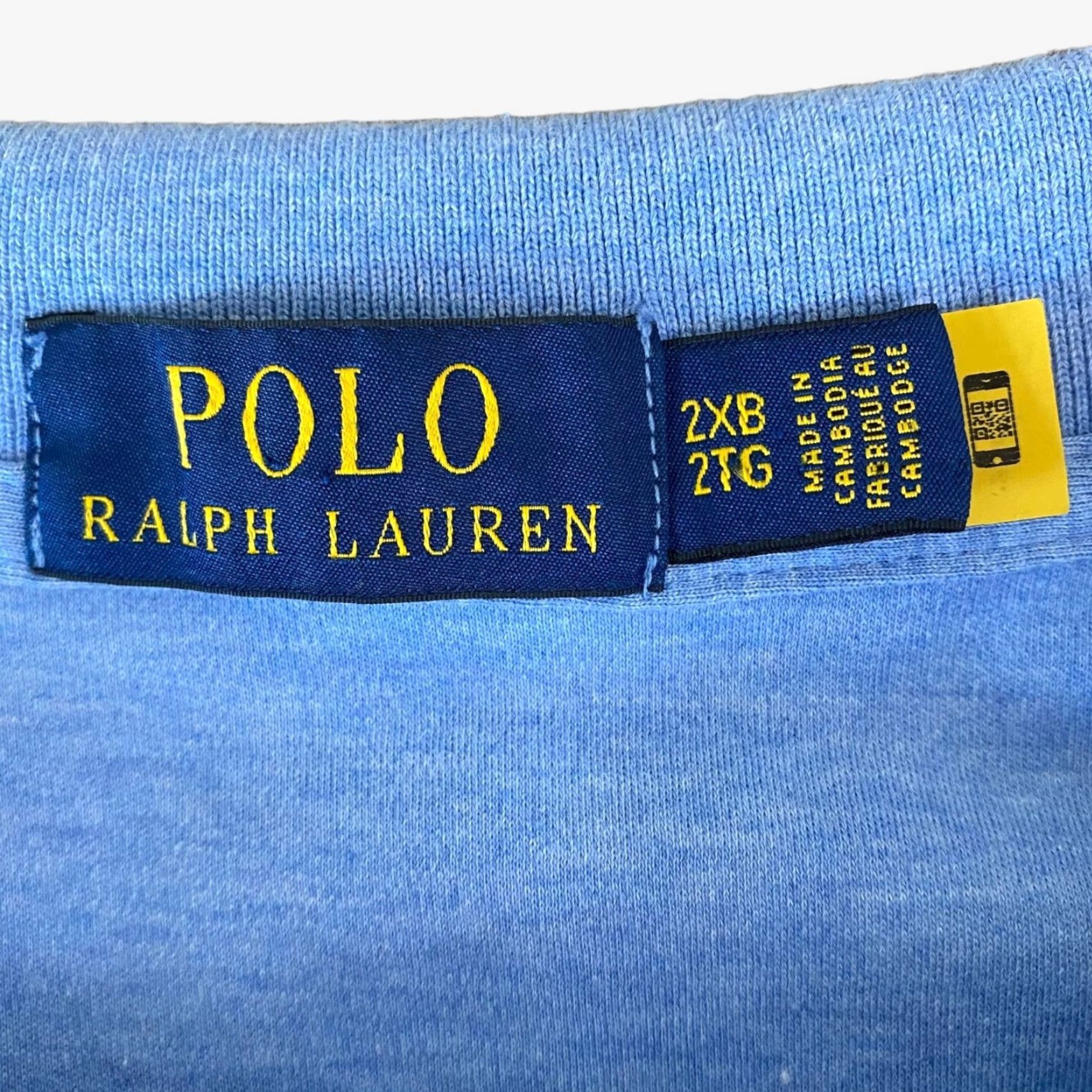Ralph Lauren Polo Ralph Lauren Polo Shirt Big & Tall Soft Cotton Light Blue Men's 2XB Size 2X Blue Polo Shirt Mens Big & Tall Cotton Polo Light Blue 2XB Size US XXL / EU 58 / 5 - 7 Thumbnail