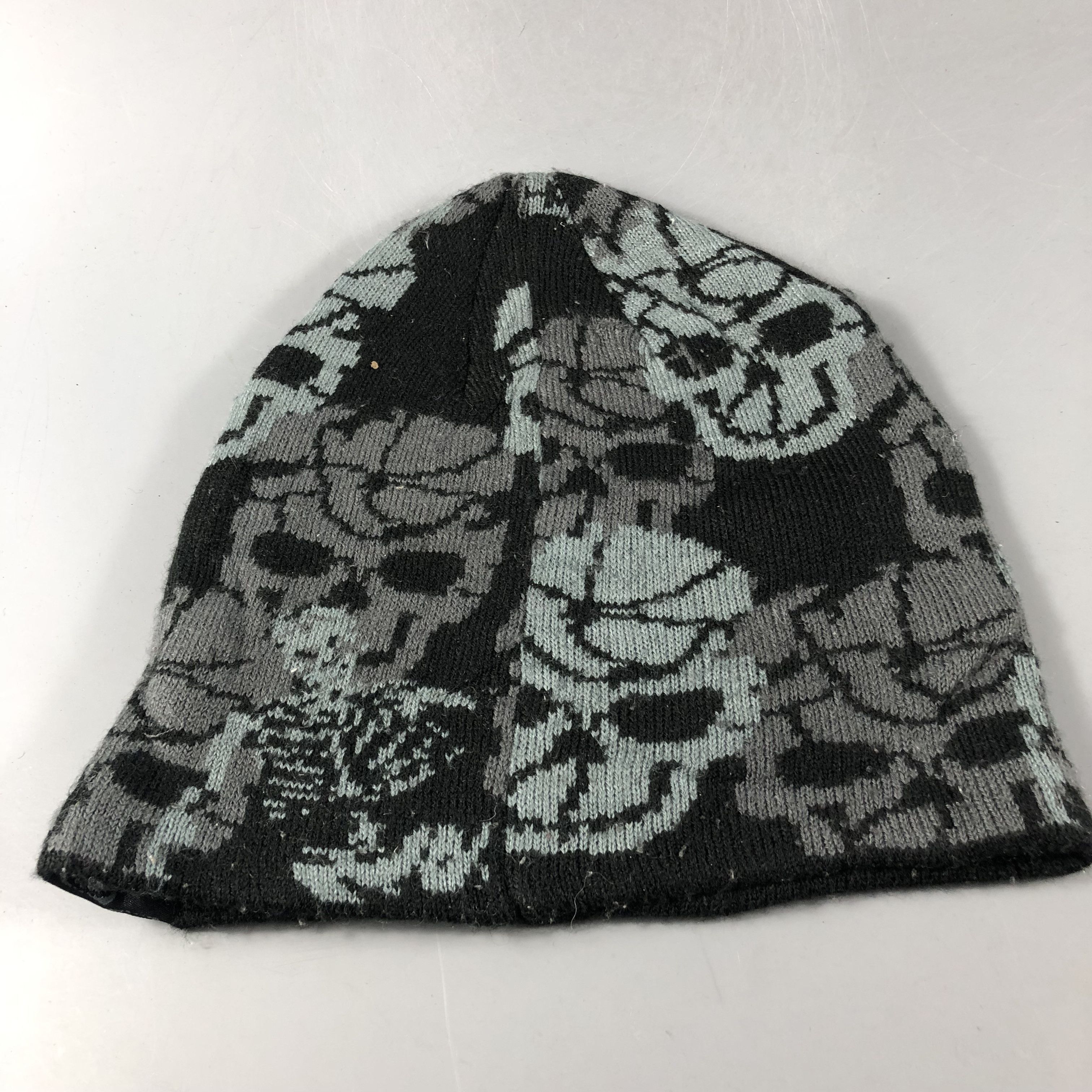 Seditionaries Mazume Full Print Skulls Beanie Snow Hat Snow Cap B517 Size ONE SIZE - 6 Thumbnail