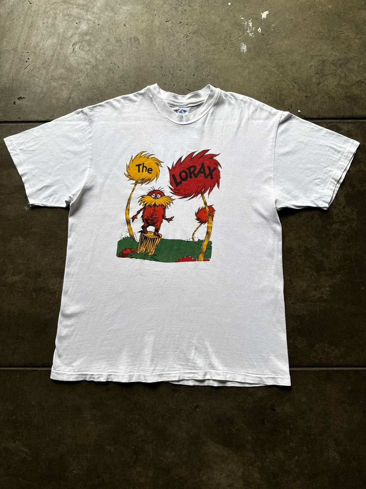 Vintage Dr. Seuss The Lorax Vintage Tee Shirt Movie Cartoon Network Size US L / EU 52-54 / 3 - 1 Thumbnail