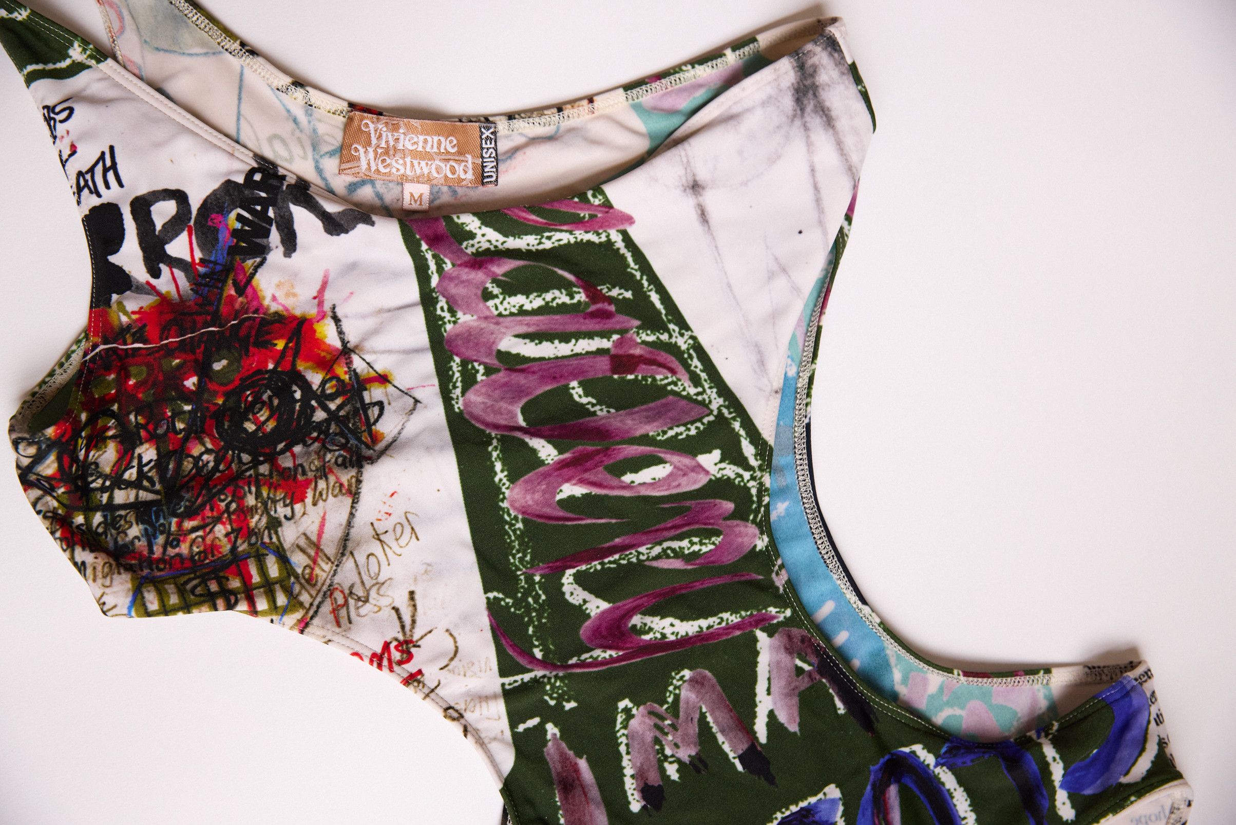 Vivienne Westwood Vivienne Westwood 2018 Unisex Graffiti Body Suit Swim Wear Size M / US 6-8 / IT 42-44 - 3 Thumbnail