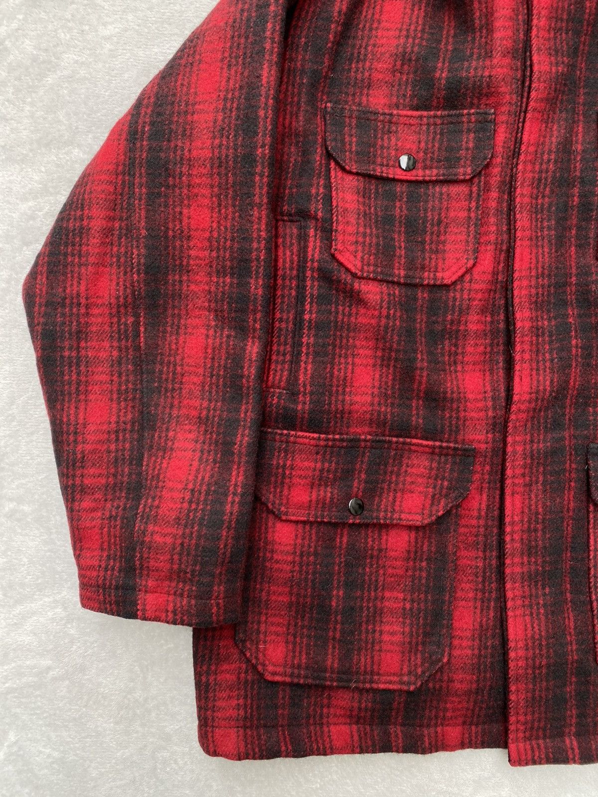 Woolrich Woolen Mills 1980s Woolrich Mackinaw Buffalo Plaid Hunting Jacket Size US M / EU 48-50 / 2 - 4 Thumbnail