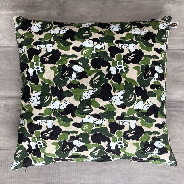 Bape BAPE × Snoopy ABC Camo Bean Bag Cushion Pillow Cushion Size ONE SIZE - 1 Thumbnail