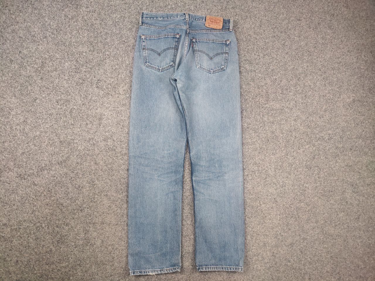 Levi's Vintage 90's Levi’s 501 Sashiko Logo Jeans Japan watanabe Size US 33 - 7 Thumbnail