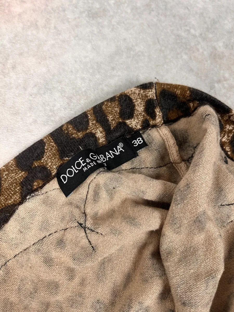 Dolce & Gabbana 2010s Dolce & Gabbana Leopard Print Cardigan Size S / US 4 / IT 40 - 9 Thumbnail