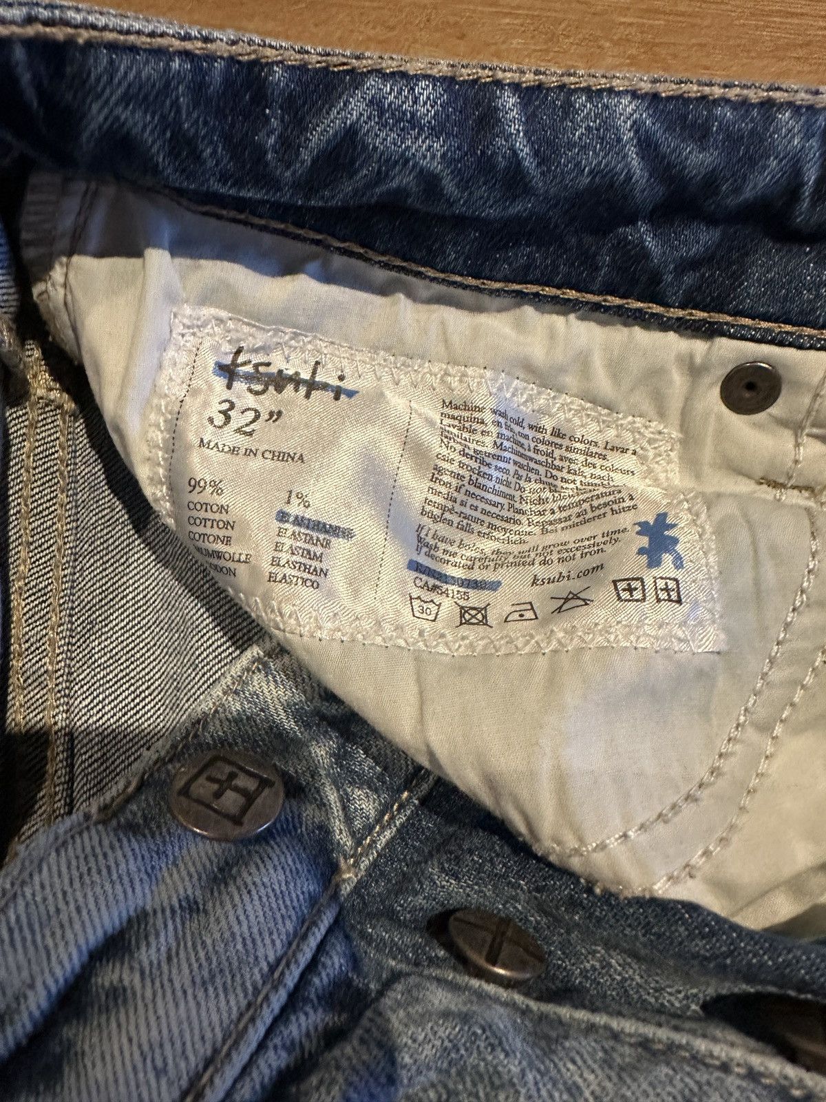 Ksubi Ksubi Jeans Size US 32 / EU 48 - 3 Thumbnail