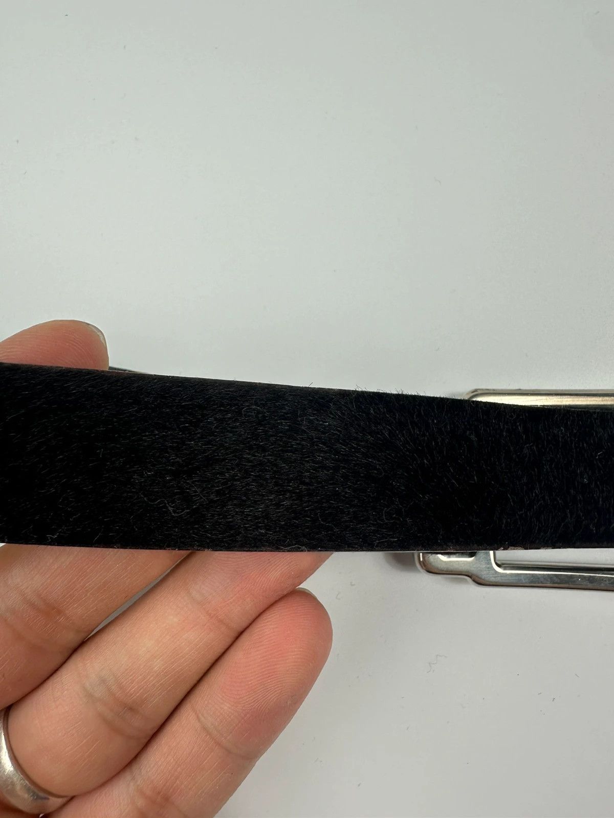 Prada Prada Milano 90's Dark Brown Fur Belt Size ONE SIZE - 8 Thumbnail