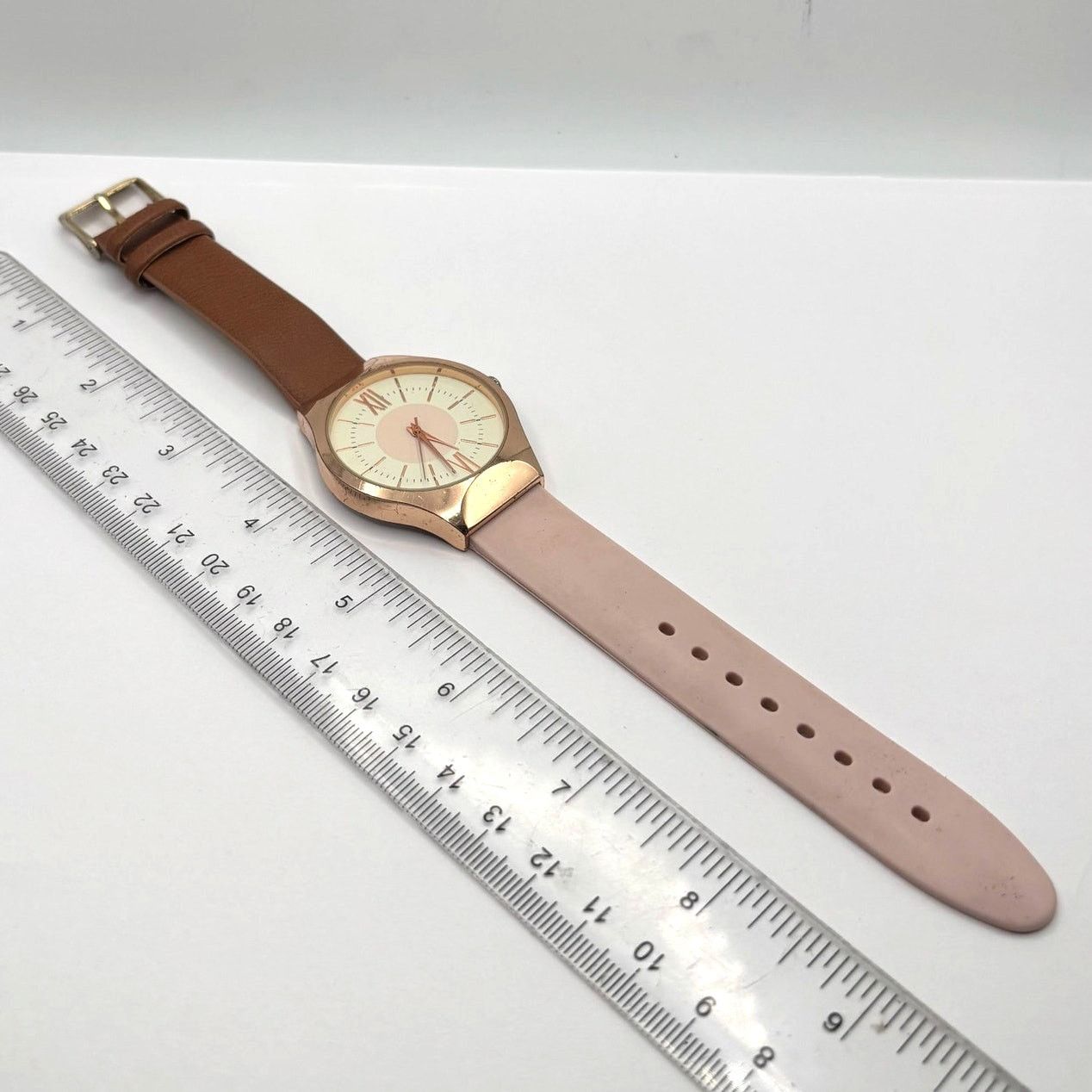 Other Vintage Pink & Brown Men's Watch Size ONE SIZE - 4 Thumbnail