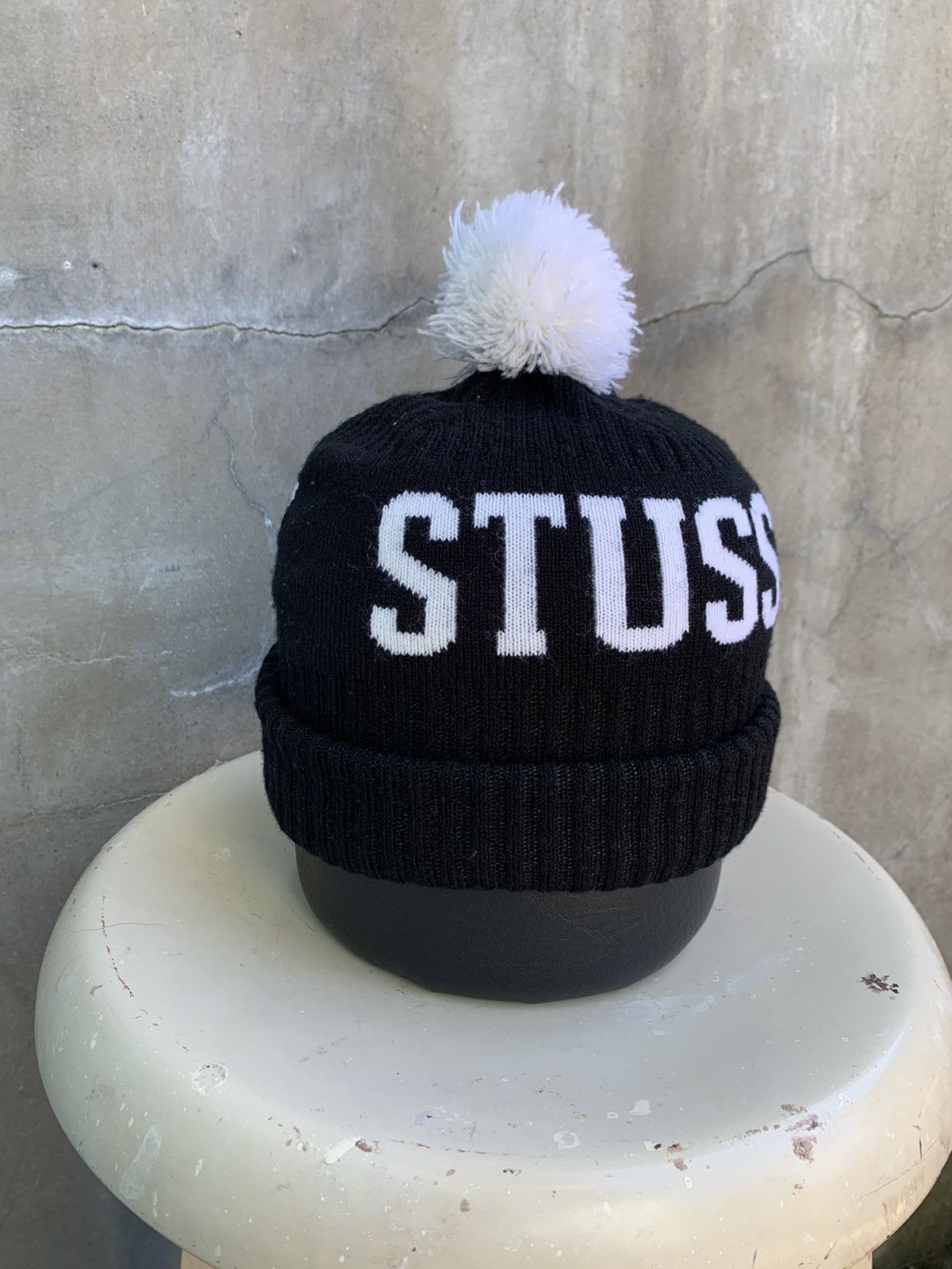 Stussy Pompom Beanie Size ONE SIZE - 2 Thumbnail
