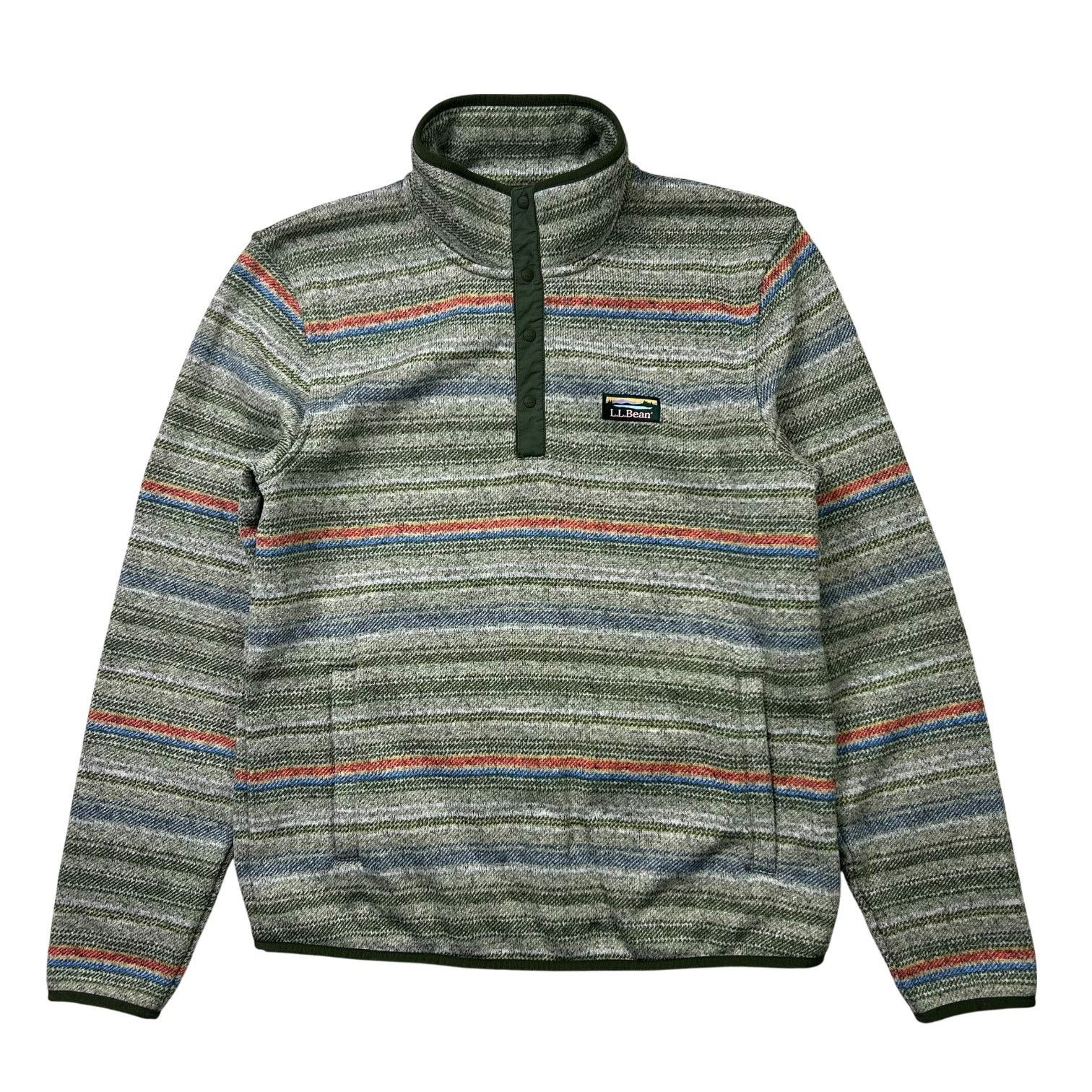 L.L. Bean L.L. Bean Men's Sweater Half Snap Fleece Pullover Size US M / EU 48-50 / 2 - 1 Thumbnail