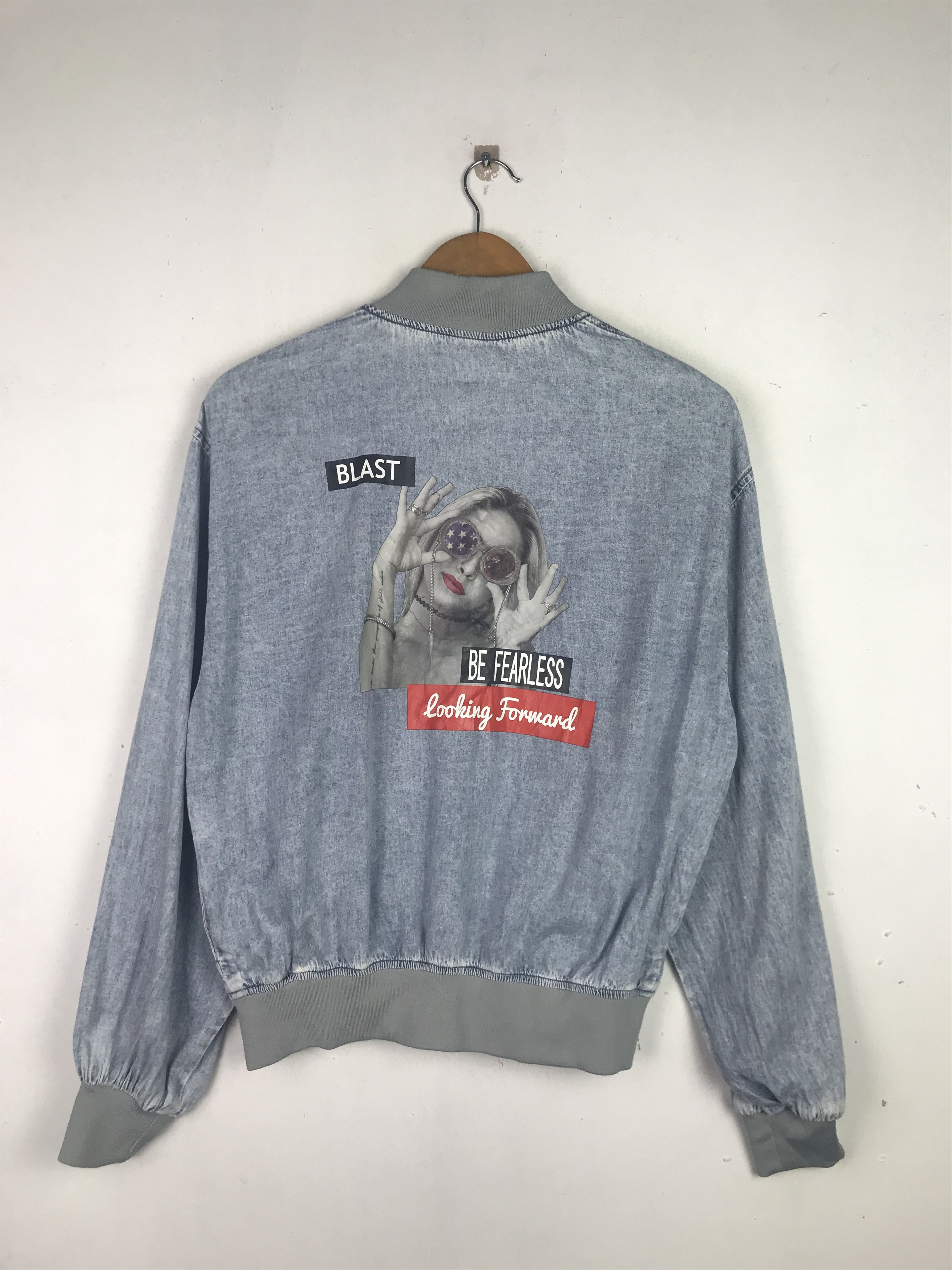 Japanese Brand × Vintage Very Rare Streetwear Bomber Jacket Size US L / EU 52-54 / 3 - 2 Thumbnail