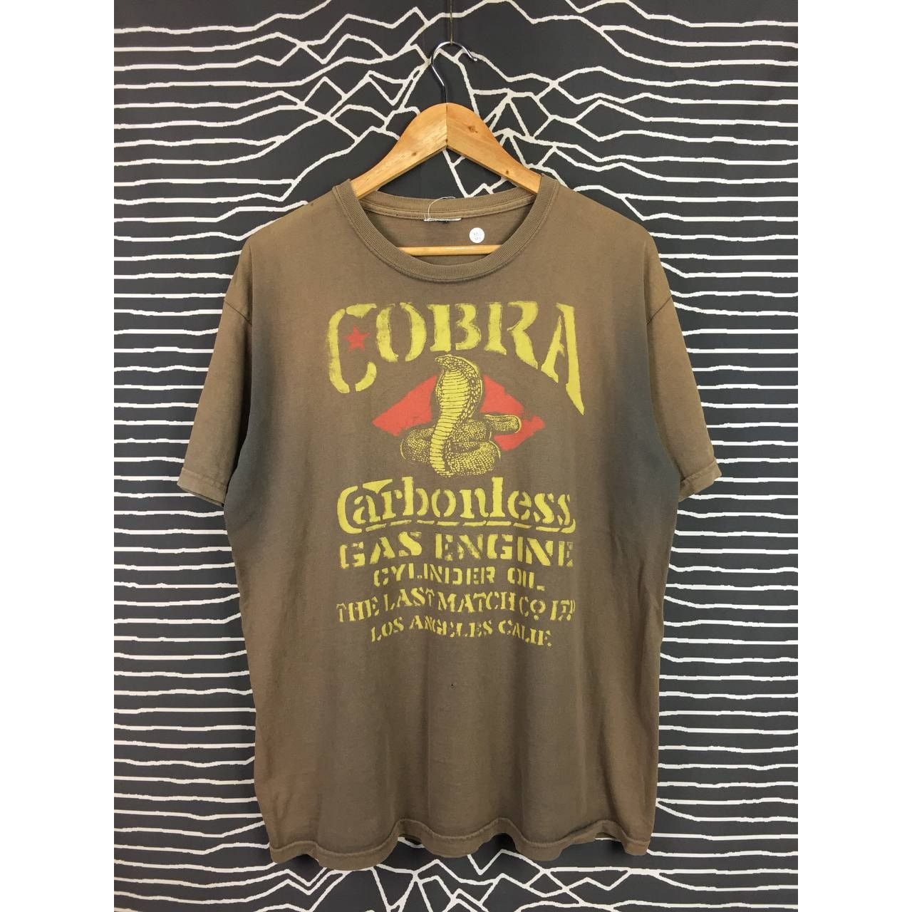 Other Distressed Cobra Carbonless Gas Engine Cylinder Oil Tee Size US L / EU 52-54 / 3 - 1 Thumbnail
