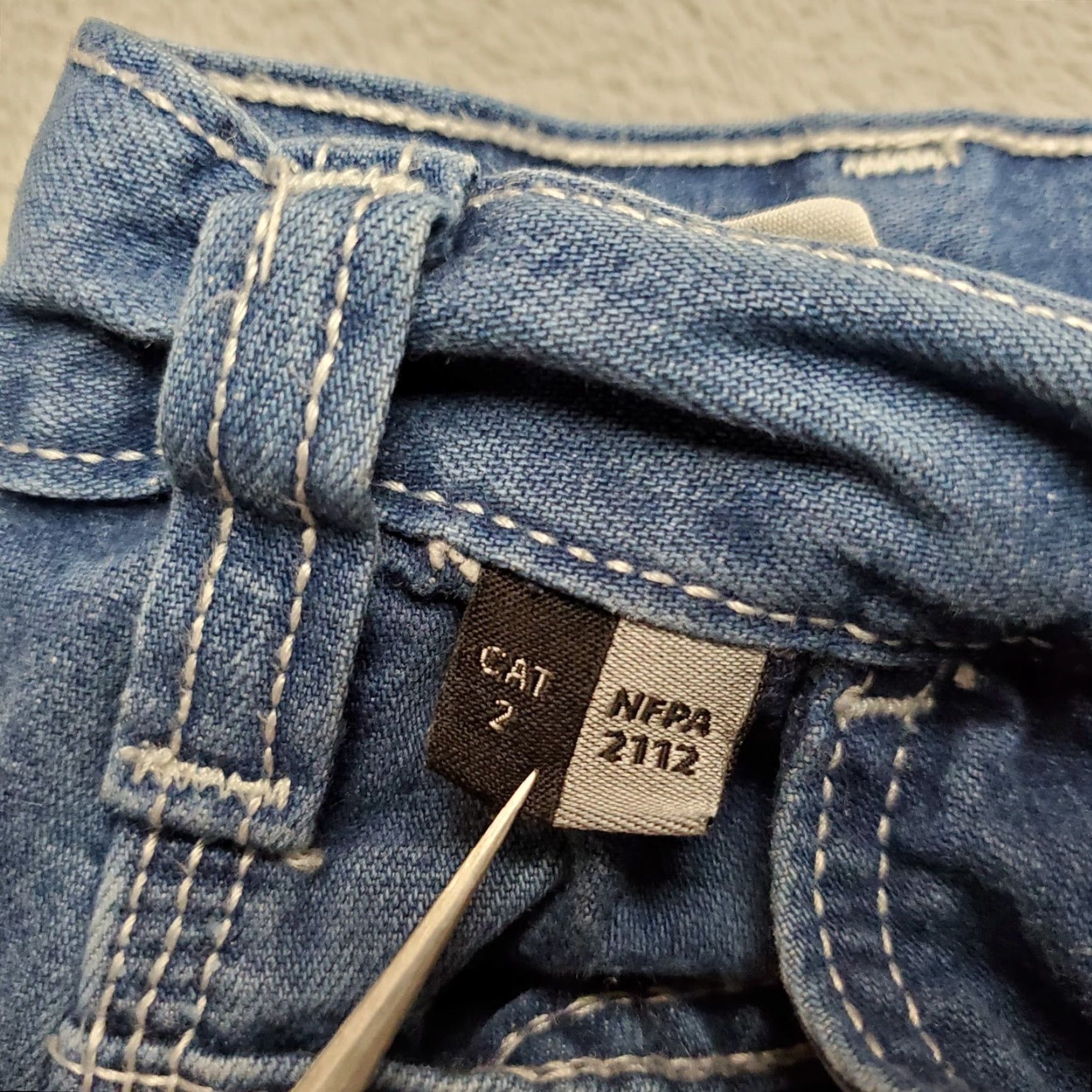 Carhartt Carhartt Jeans Men 38x32 Blue FR Flame-Resistant Denim Straight Leg Pants Size US 38 / EU 54 - 6 Thumbnail