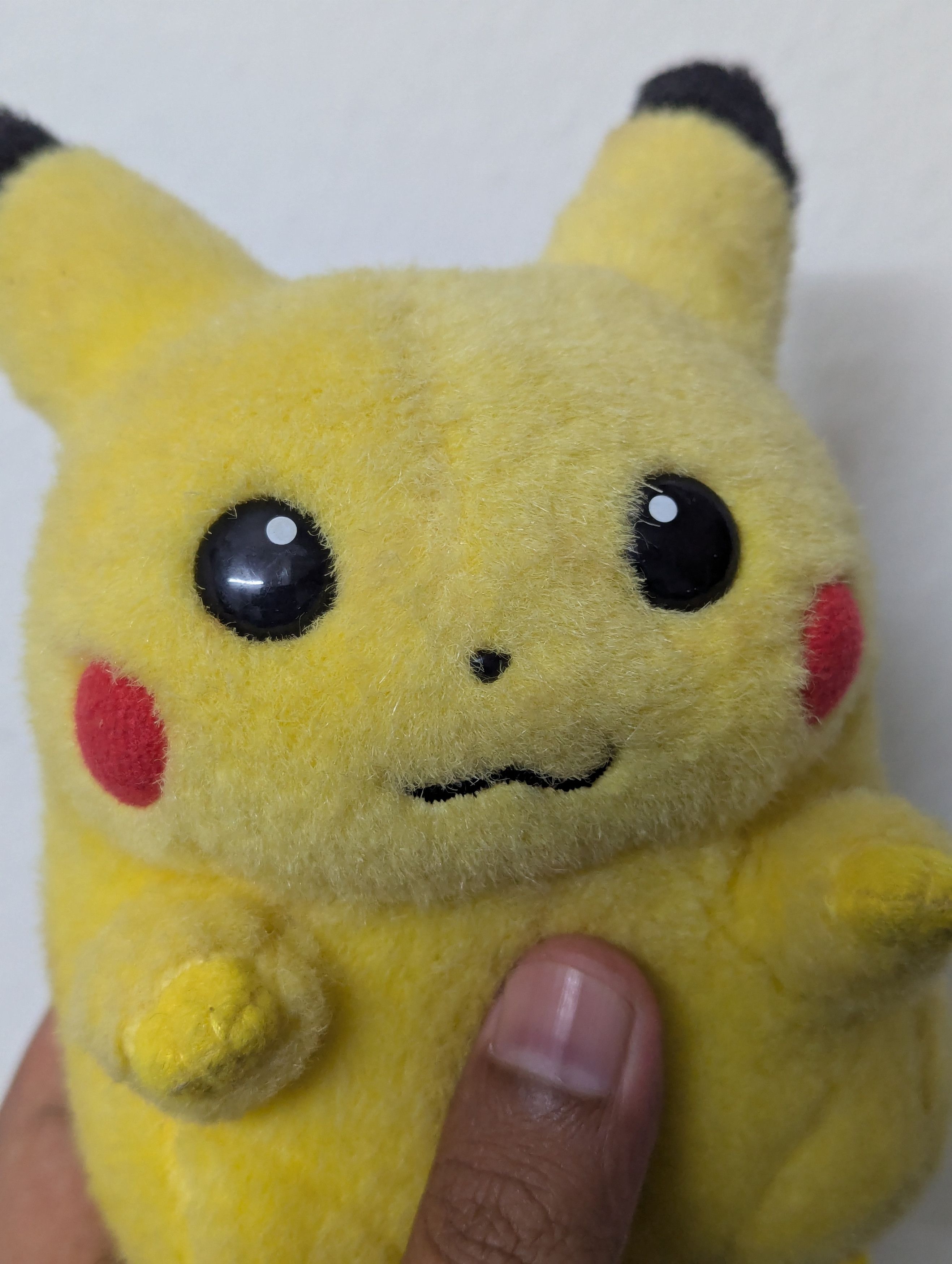 Pokemon TOMY Pikachu Plush Toy First Generation Size ONE SIZE - 7 Thumbnail
