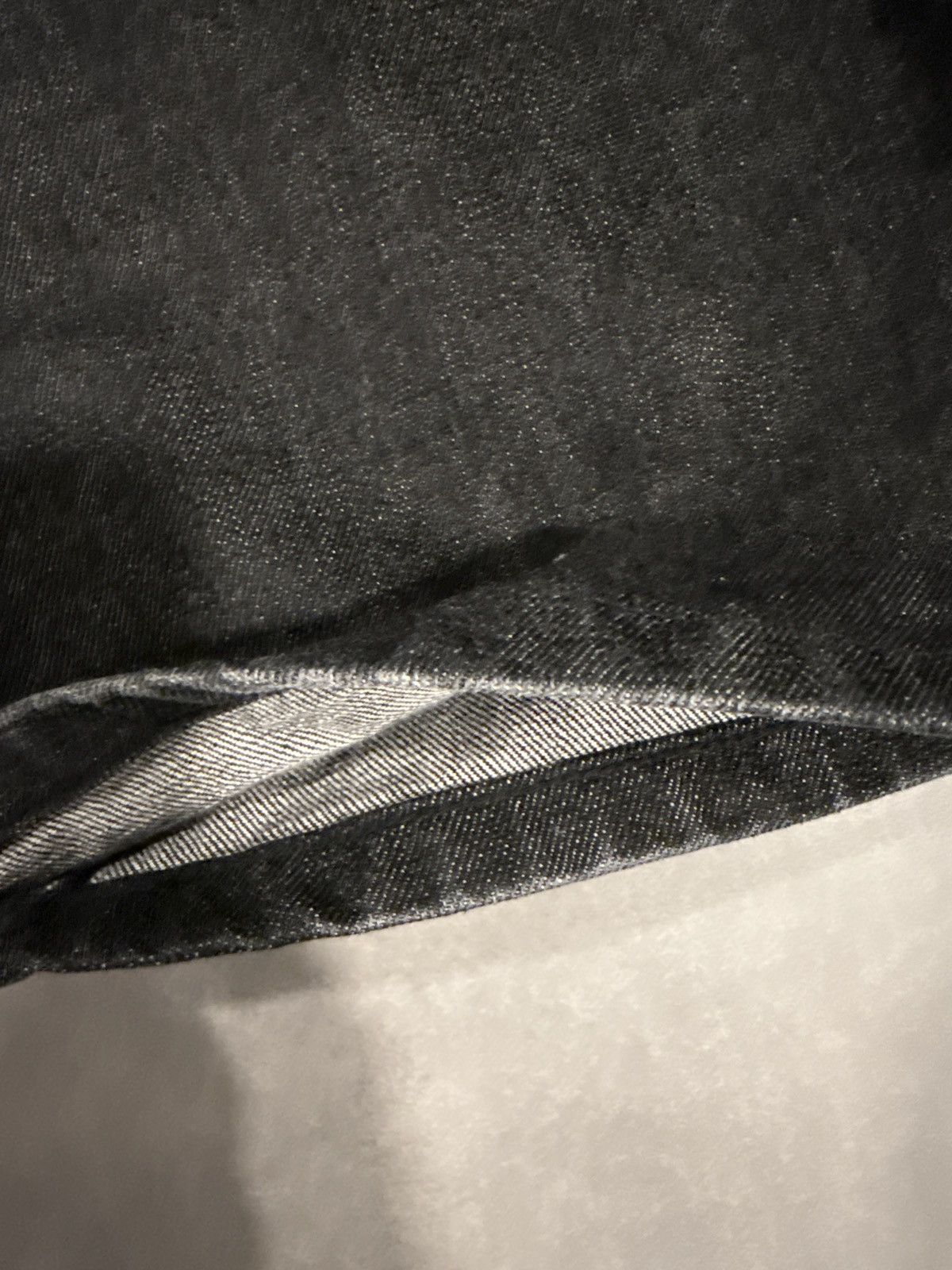 No Faith Studios No Faith Studios Japanese Raw Denim Black Loose Fit Size US 34 / EU 50 - 3 Thumbnail