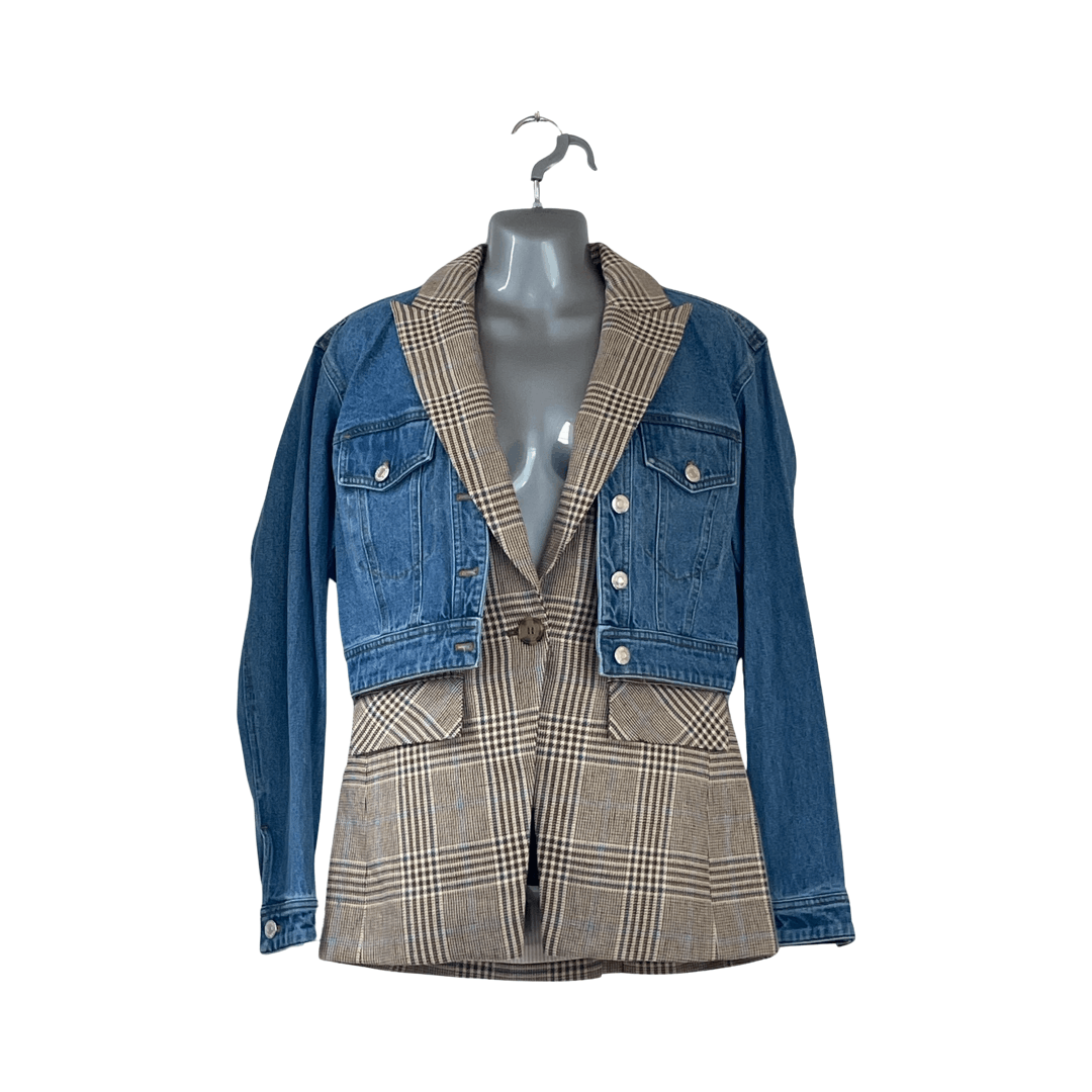 Veronica Beard Keaton Combo Dickey Jacket Size XS / US 0-2 / IT 36-38 - 1 Thumbnail