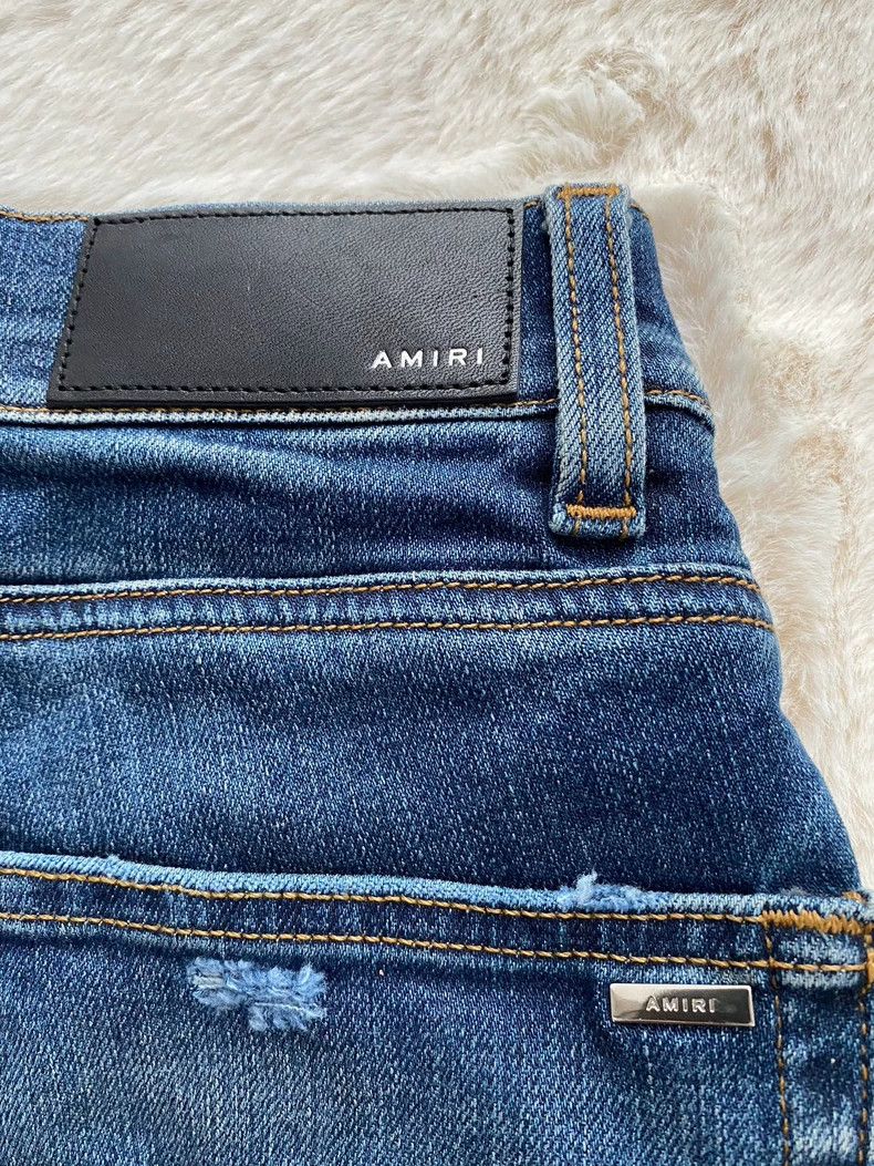 Amiri Amiri Washed blue mx2 jeans 2501-Nextarrow Size US 29 - 3 Thumbnail