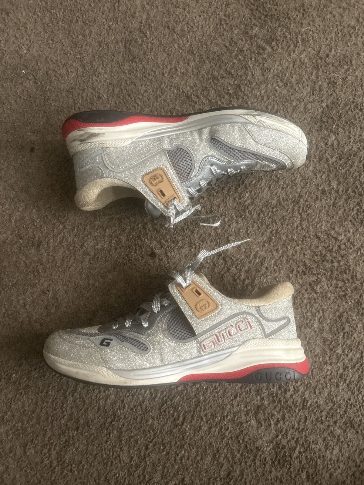 Gucci gucci ultrapace trainers Size US 9.5 / EU 42-43 - 2 Thumbnail