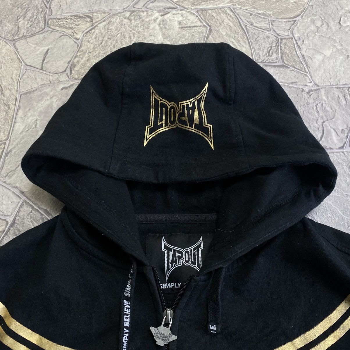 Tapout Vintage Tapout Zip Hoodie Big Logo Size US S / EU 44-46 / 1 - 6 Thumbnail