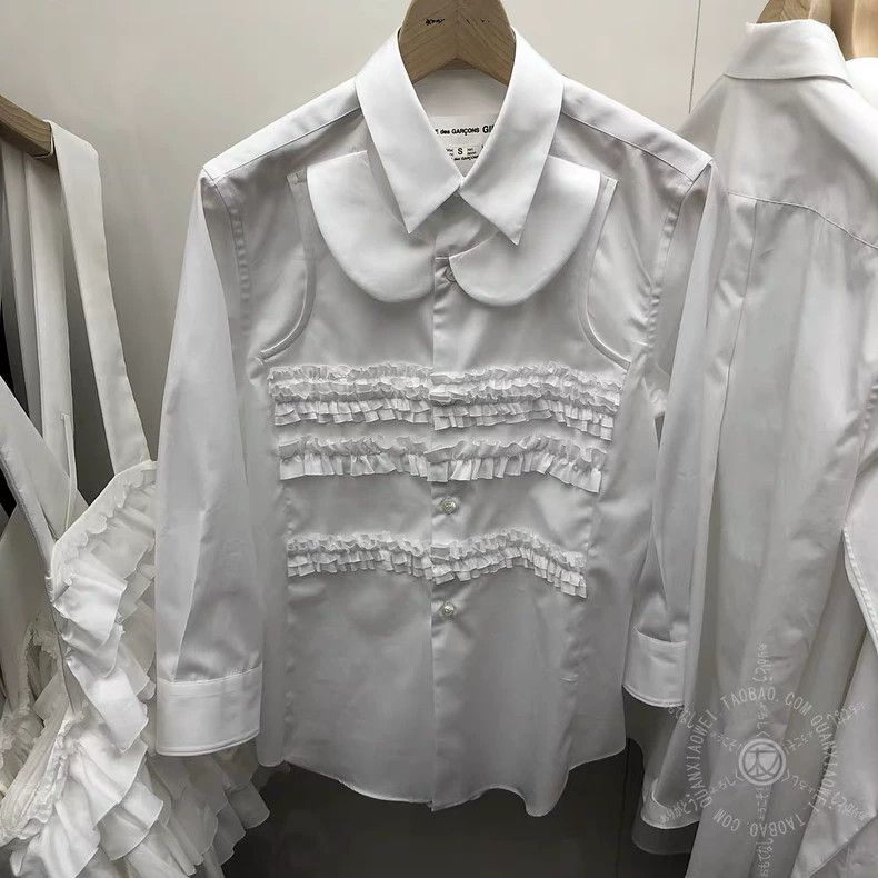 Comme des Garcons Comme Des Garcons Hot Style Double Neck Pouch Shirt Size XS / US 0-2 / IT 36-38 - 1 Thumbnail