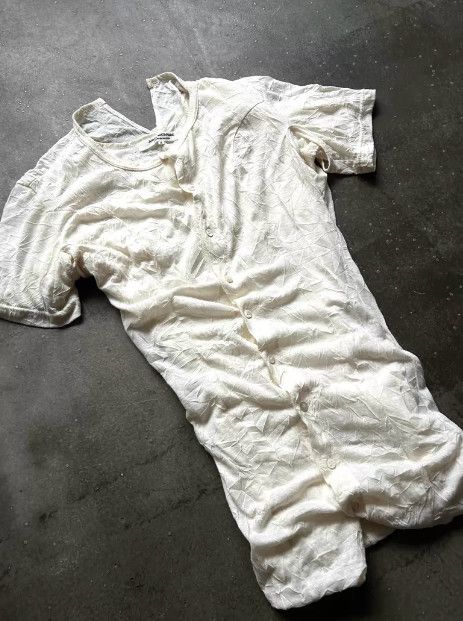 Junya Watanabe AD2007 Nested Deconstructed Double-Layer Pleated Top Size L / US 10 / IT 46 - 6 Thumbnail