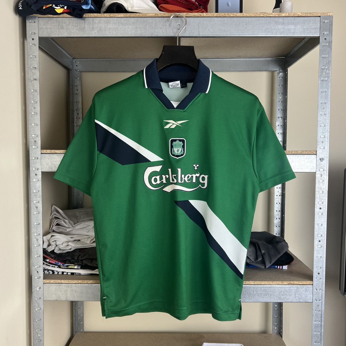 Rare! Liverpool 1999 Reebok Vintage Soccer Jersey Shirt