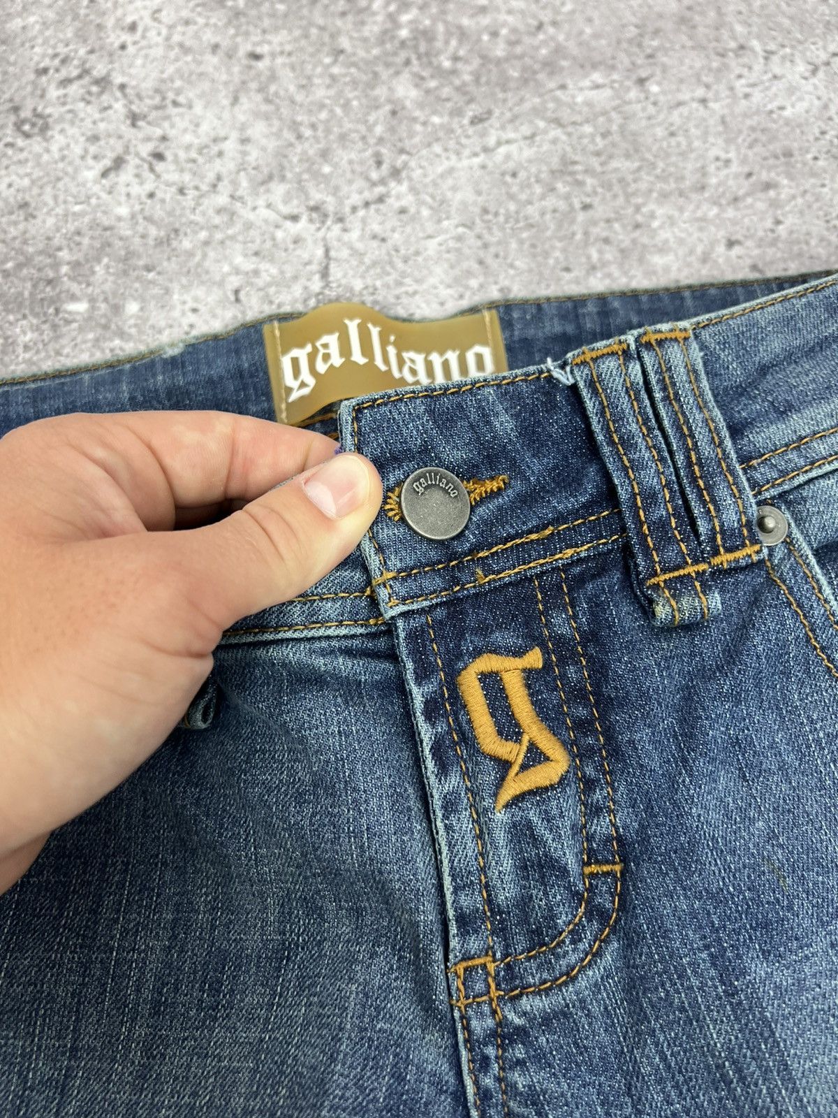 John Galliano John Galliano Women’s Jeans Denim Pants Size 28" / US 6 / IT 42 - 17 Thumbnail