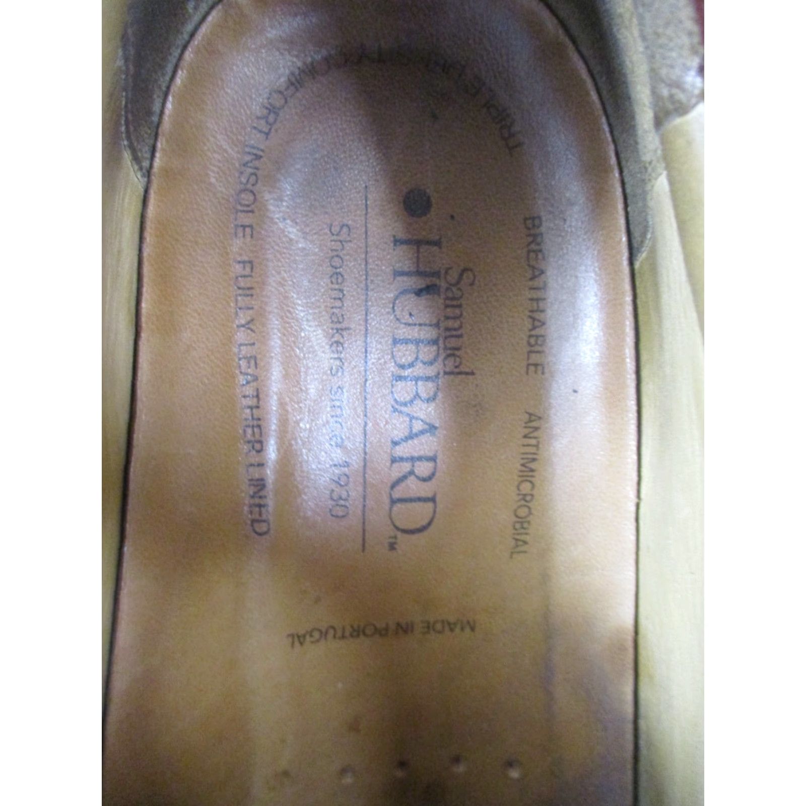 Penn VINTAGE Samuel Hubbard Men’s 11 Tailored Traveler Penny Loafer Brown Leather 1517 Size US 11 / EU 44 - 5 Thumbnail