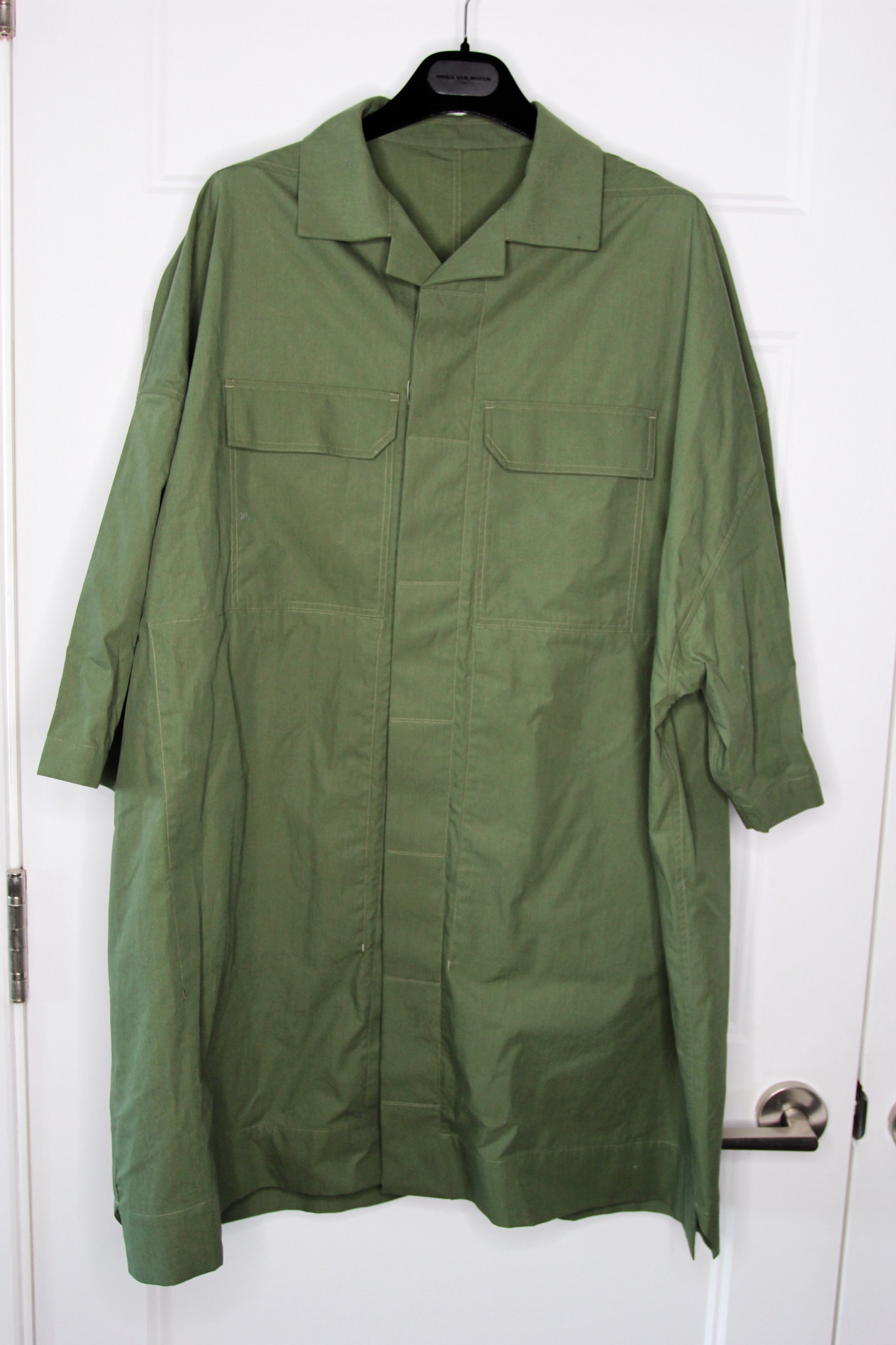 Rick Owens BNWT SS23 RICK OWENS "EDFU" MAGNUM TOMMY SHIRT 50 Size US M / EU 48-50 / 2 - 2 Thumbnail