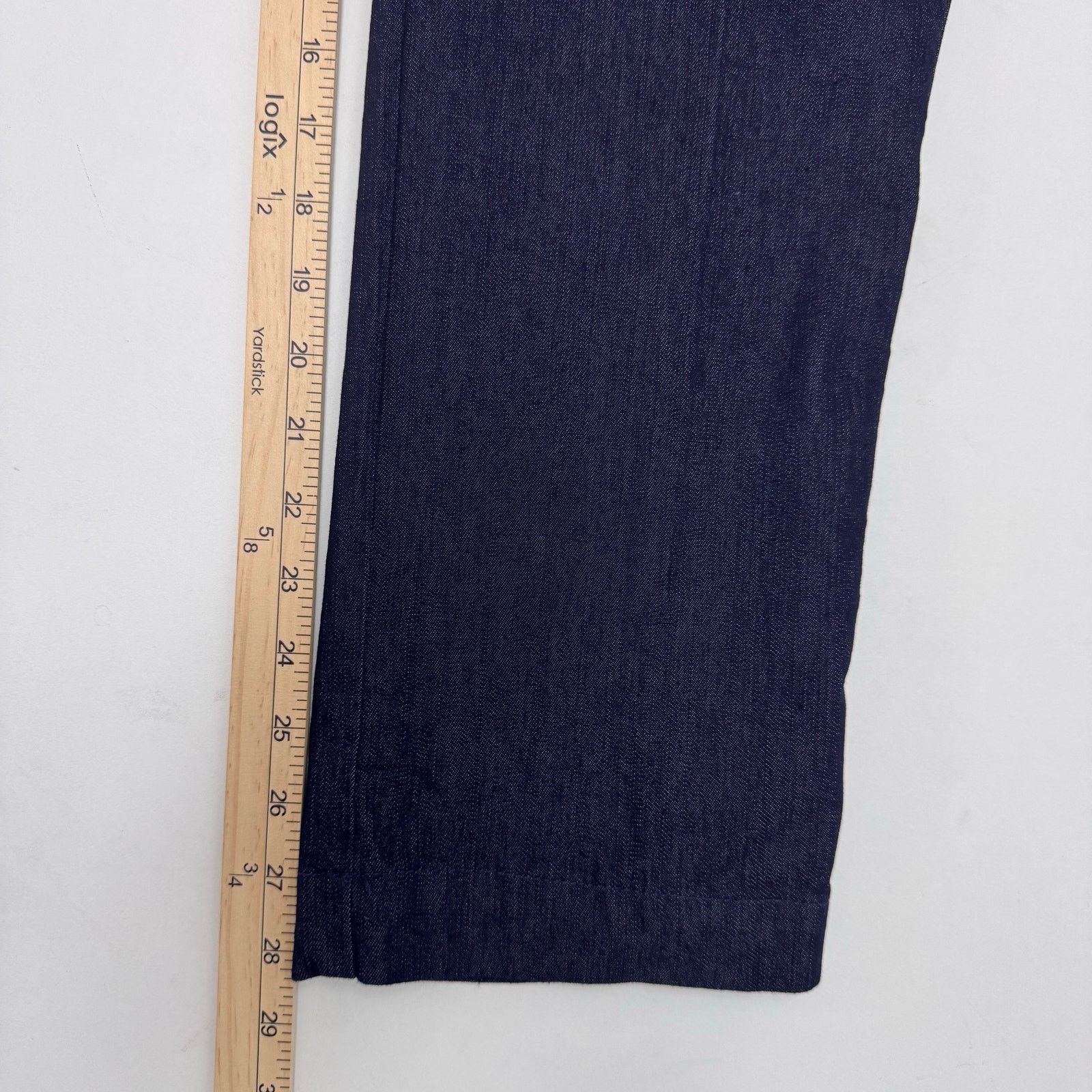 Marina Rinaldi NWT Marina Rinaldi Idillico Dark Navy Denim Pant sz 8 Casual Size 30" / US 8 / IT 44 - 7 Thumbnail