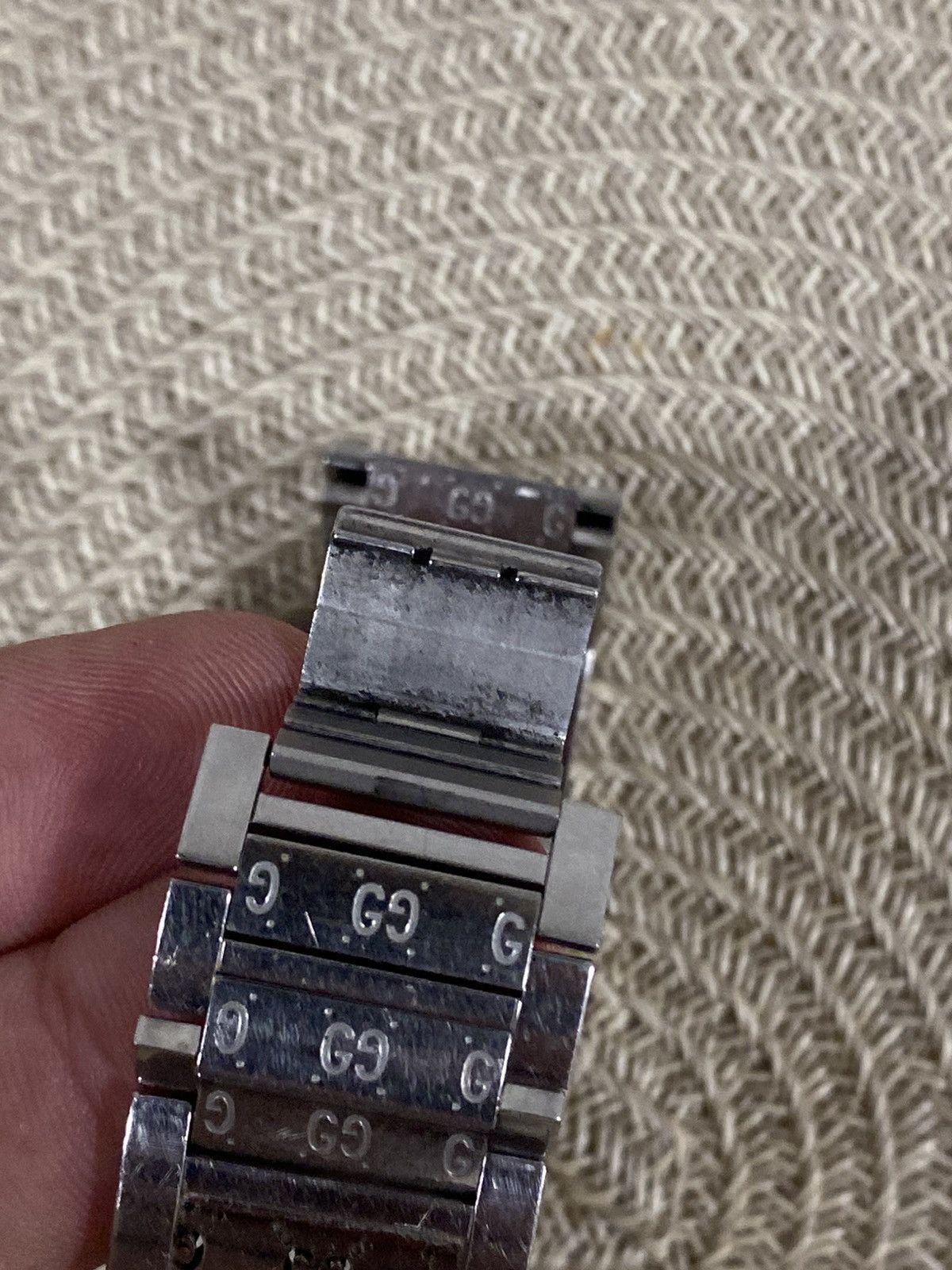 Gucci Vintage Gucci Twirl Watch Reversible Bangle Cuff GG Monogram Size ONE SIZE - 12 Thumbnail