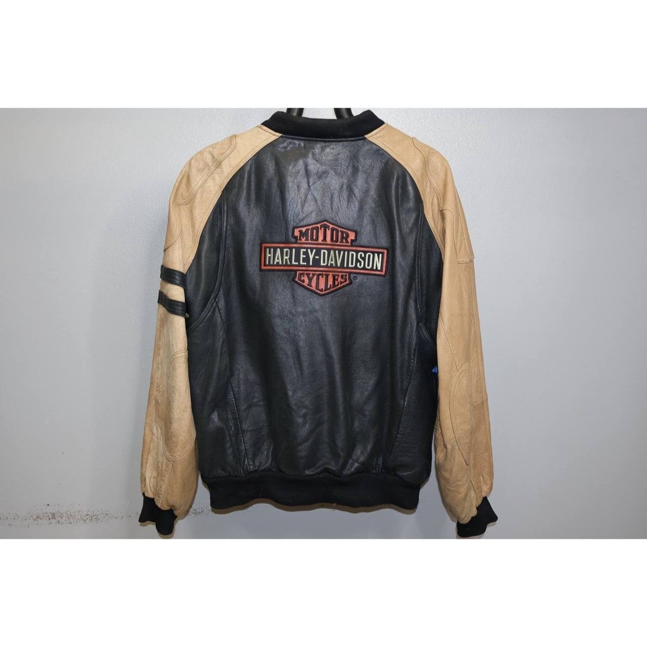 Harley Davidson Harley Davidson Men’s Leather Embroidered Letterman Varsity Size US XXL / EU 58 / 5 - 2 Thumbnail