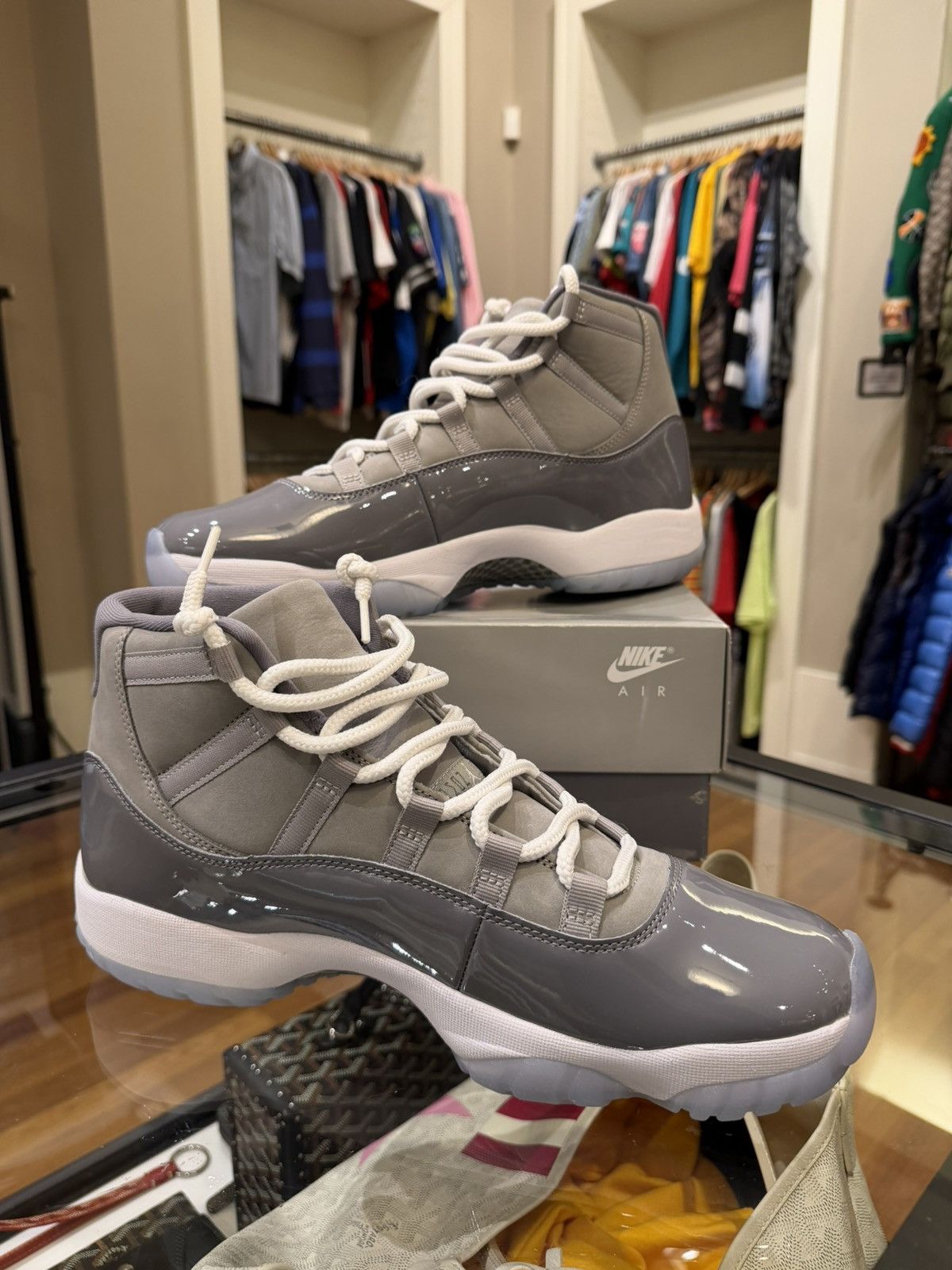 Jordan Brand Jordan 11 Retro ‘Cool Grey (2021)’ Size US 13 / EU 46 - 2 Thumbnail