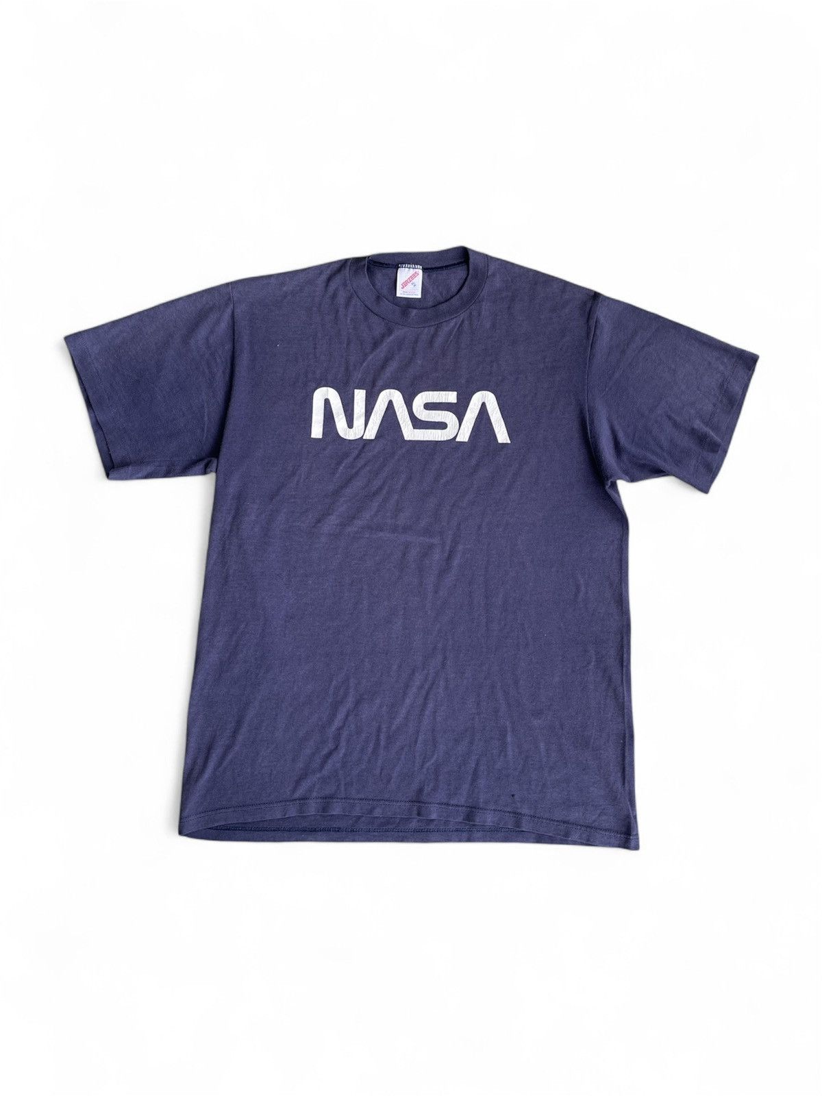 NASA Vintage NASA space t-shirt with white logo Size US XL / EU 56 / 4 - 4 Thumbnail