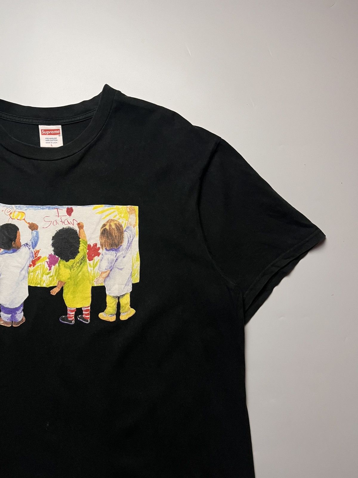 Supreme Supreme SS19 Kids Tee Size US L / EU 52-54 / 3 - 2 Thumbnail