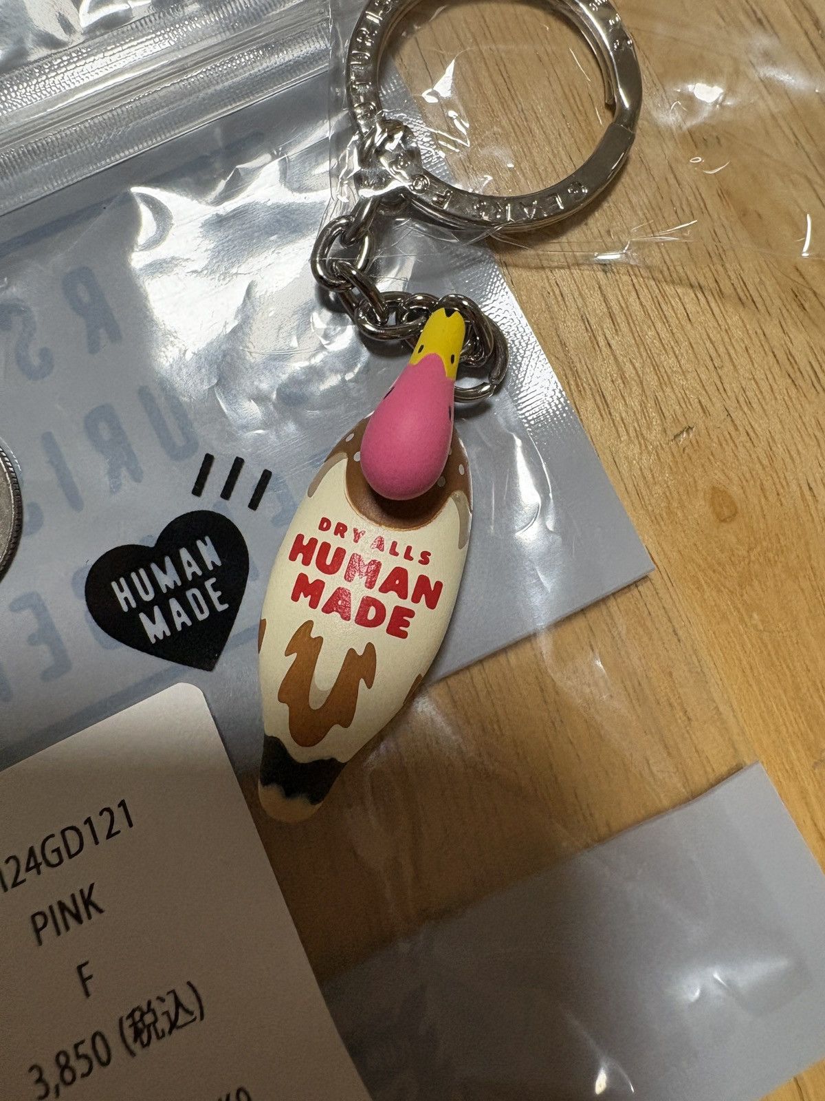 Human Made Human Made Duck Keychain Pink Size ONE SIZE - 3 Thumbnail