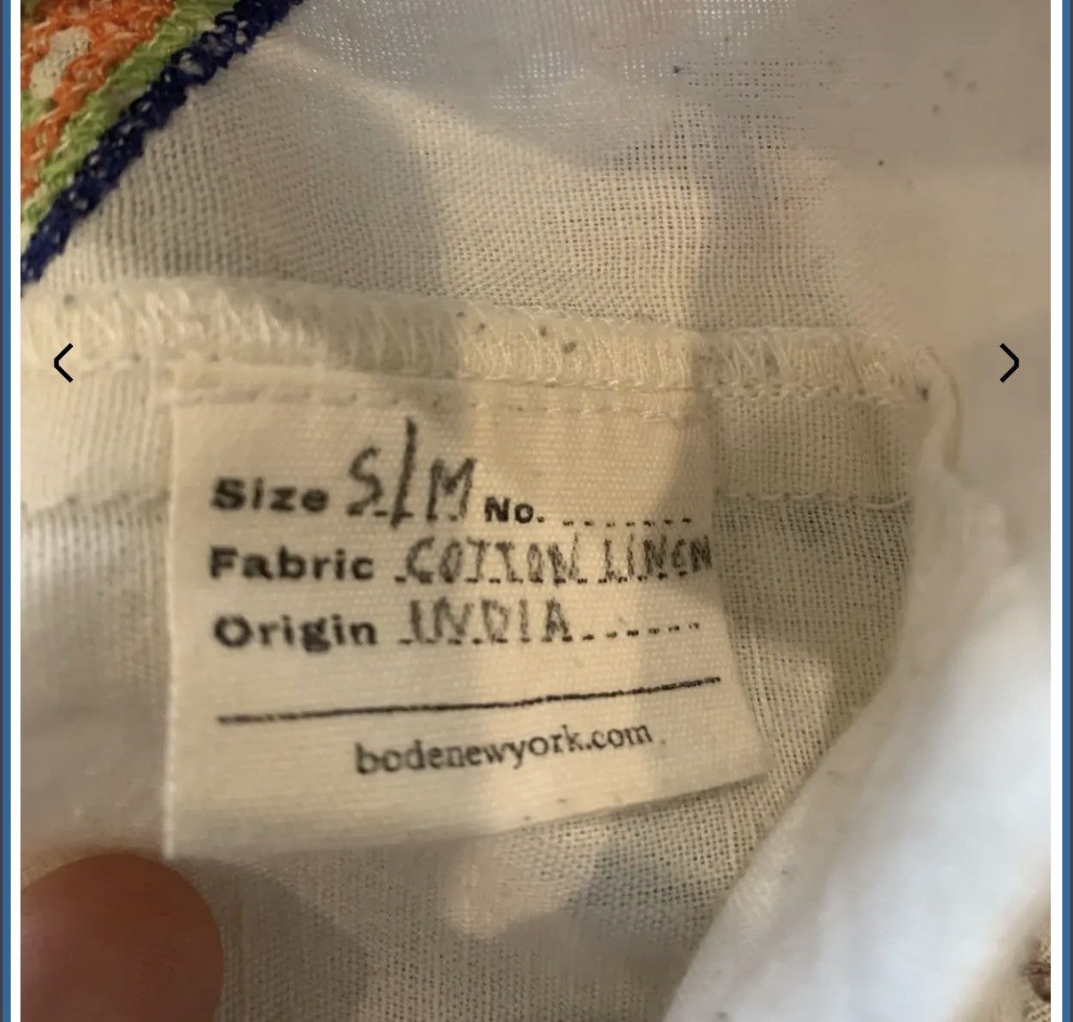 Bode BODE Pagoda Embroidered Linen Button Down Size US M / EU 48-50 / 2 - 6 Thumbnail